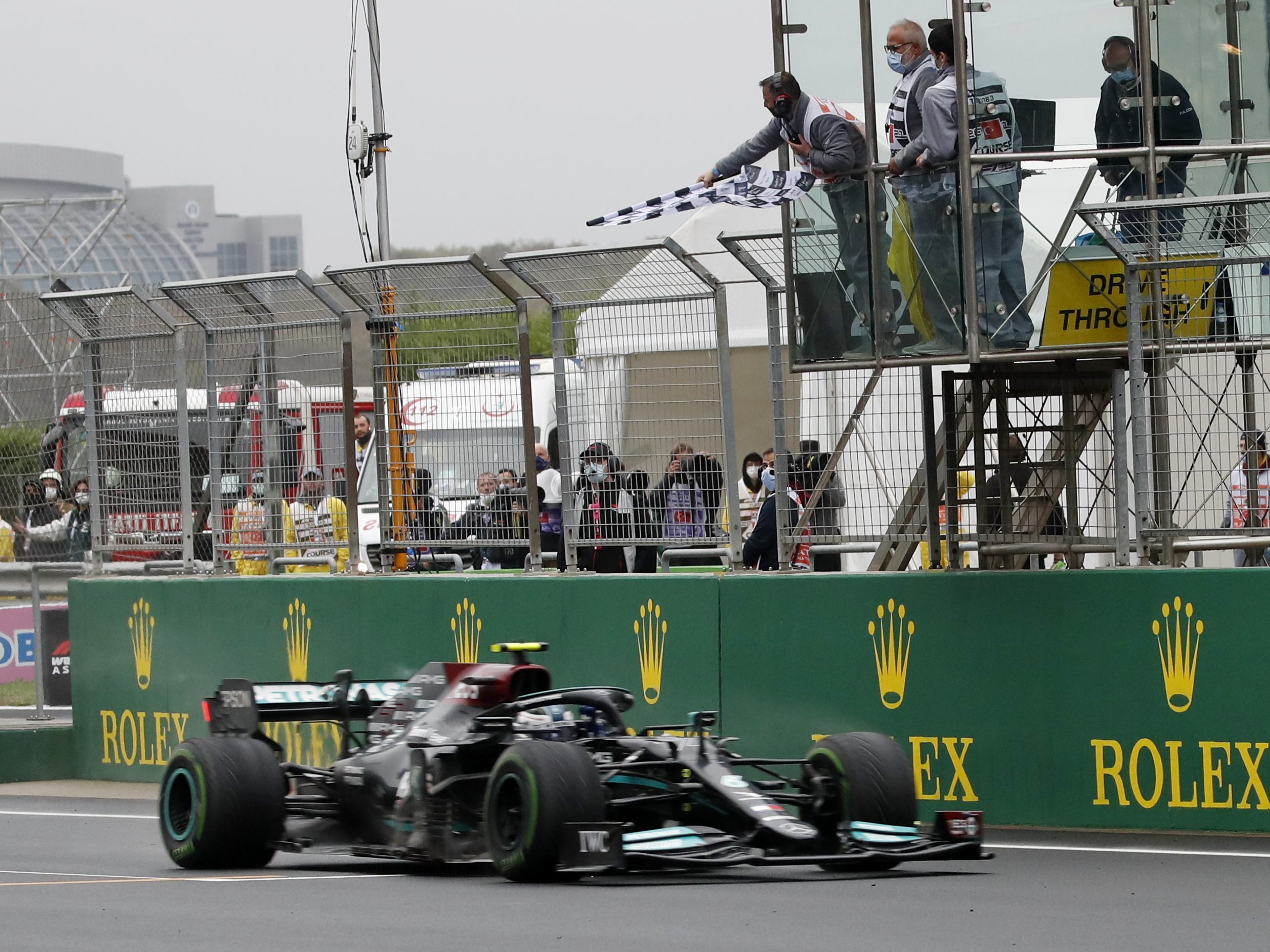 Sieg vor dem Abschied zum Saisonende: Valtteri Bottas.