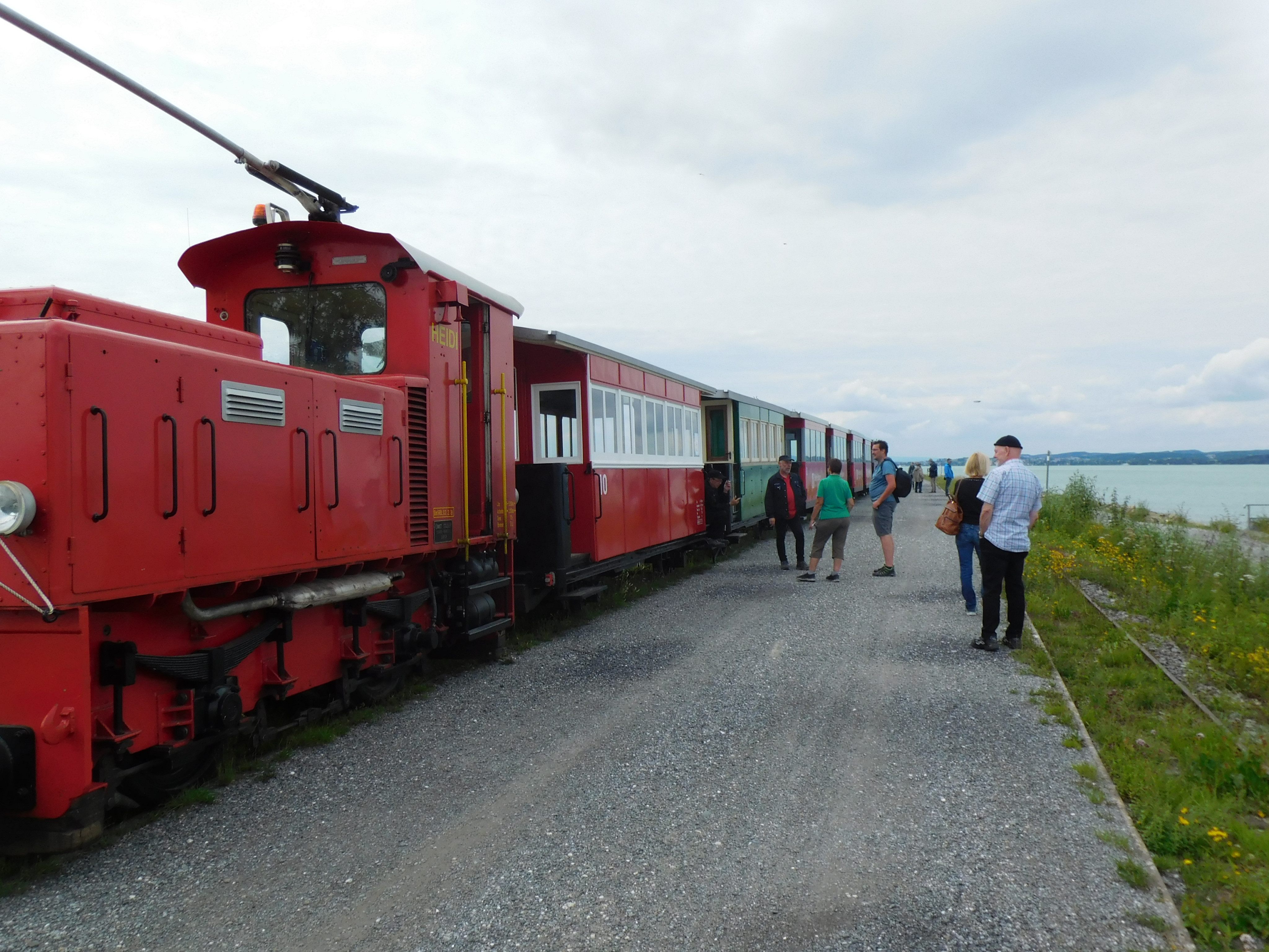 Am kommenden Wochenende geht es für das Rheinbähnle nochmals zur Rheinmündung