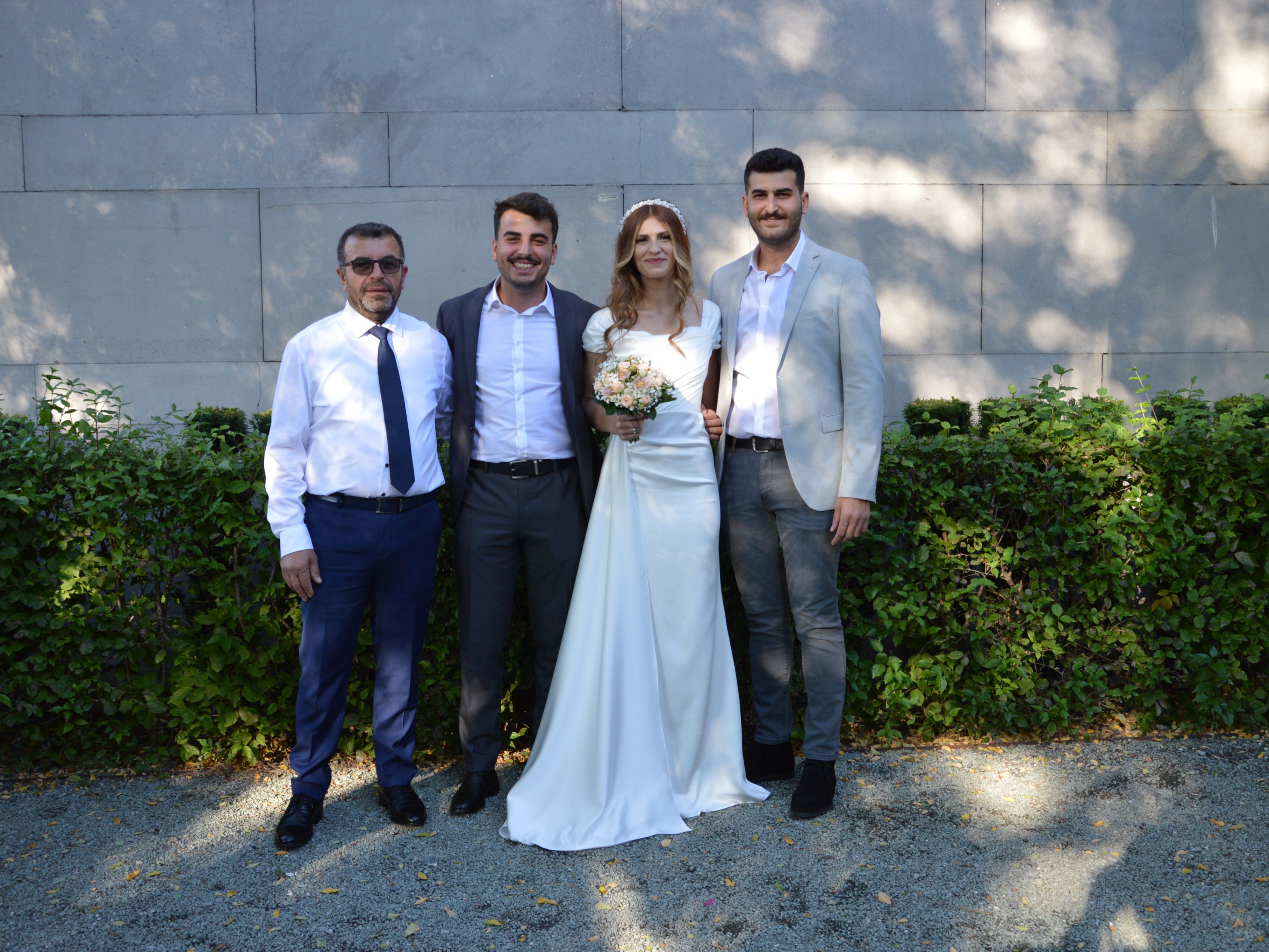 Aslihan Dogan und Bahtiyar Miser haben geheiratet.