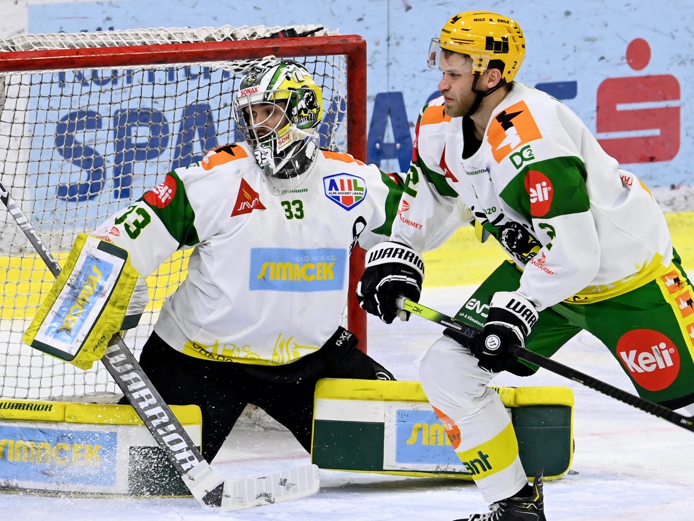 Torhüter Lukas Reihs zeigte eine sehr starke Leistung gegen Fassa