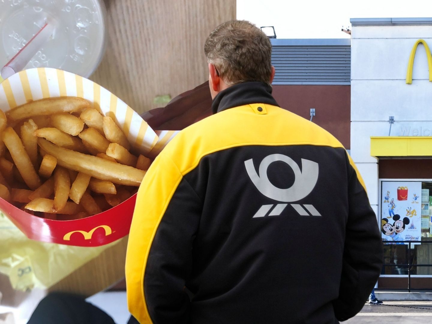 In Liechtenstein liefert die Post jetzt auch Fastfood.