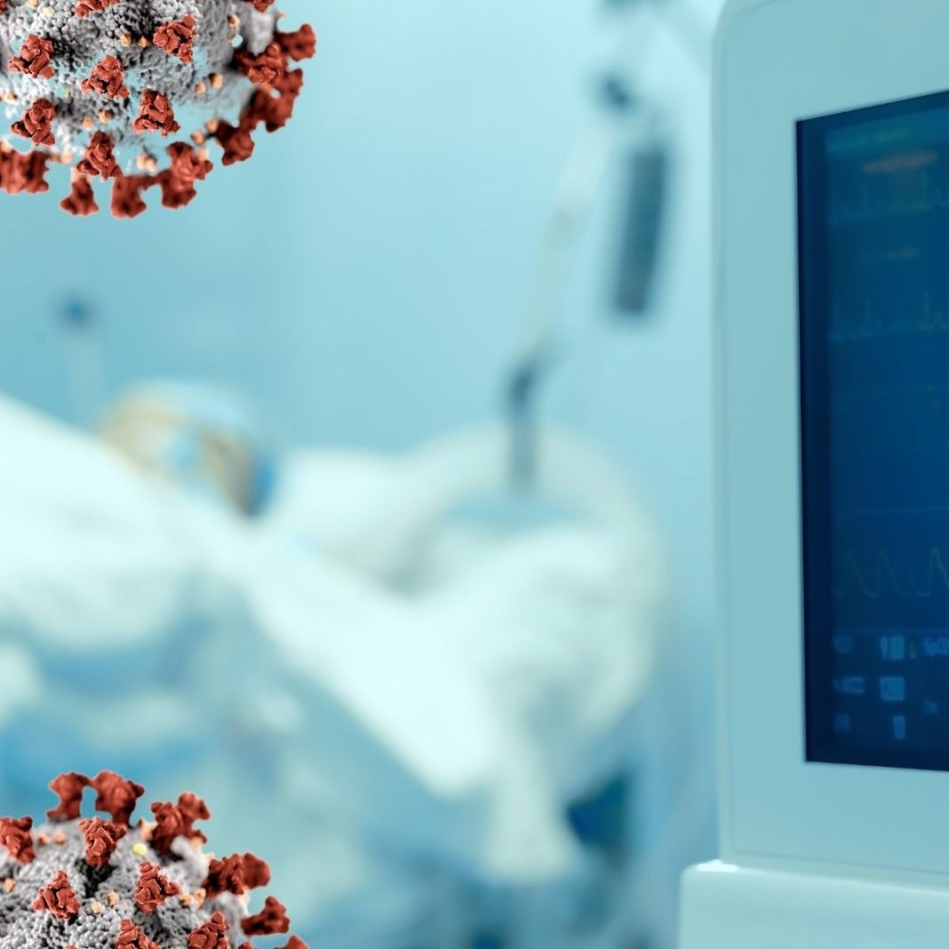 Obwohl die Zahl der Neuinfektionen sinken, nimmt die Zahl der Covid-Patienten zu.