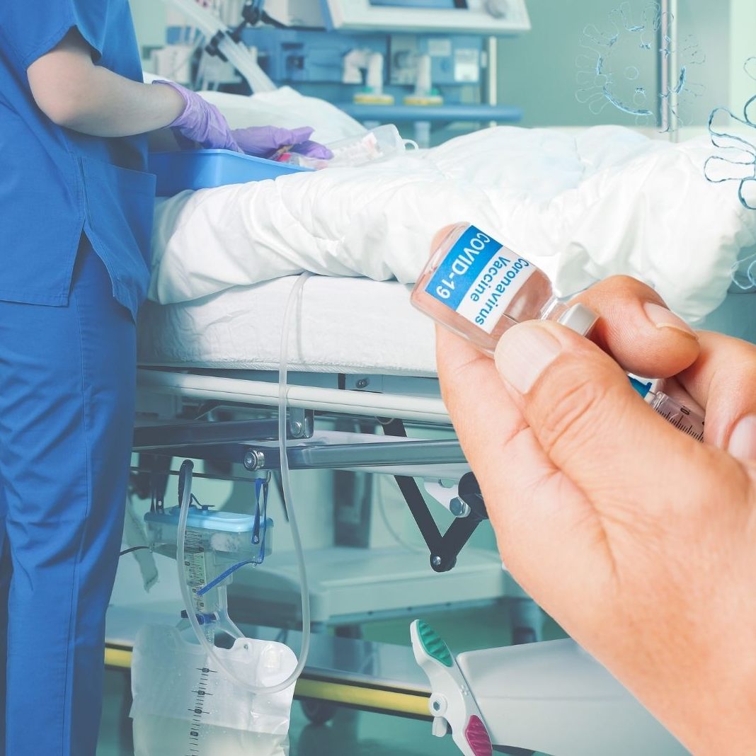 Seit der Impfung sinkt die Zahl der Intensiv-Patienten.