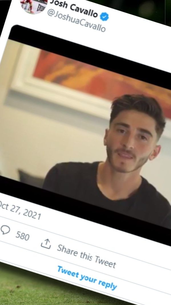 Cavallo's Klub und die Liga hätten mit unterstützenden Kommentaren reagiert.