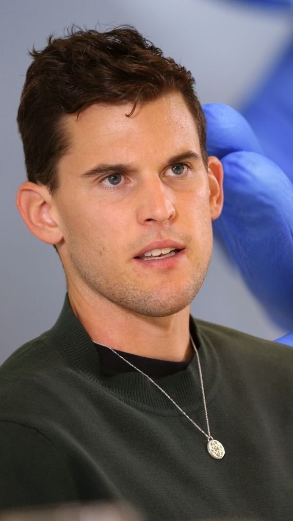 Dominic Thiem ist noch nicht geimpft.