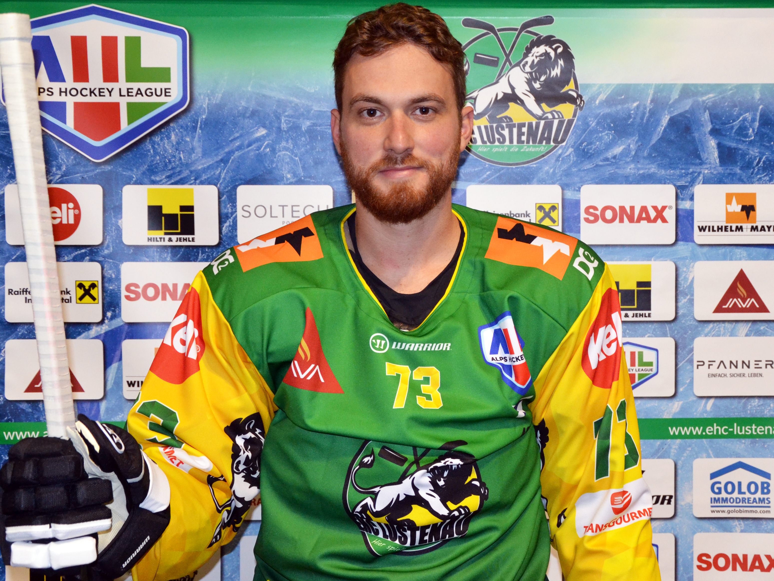 Neuverpflichtung Remy Giftopoulos gibt sein Debüt im Dress des EHC Lustenau