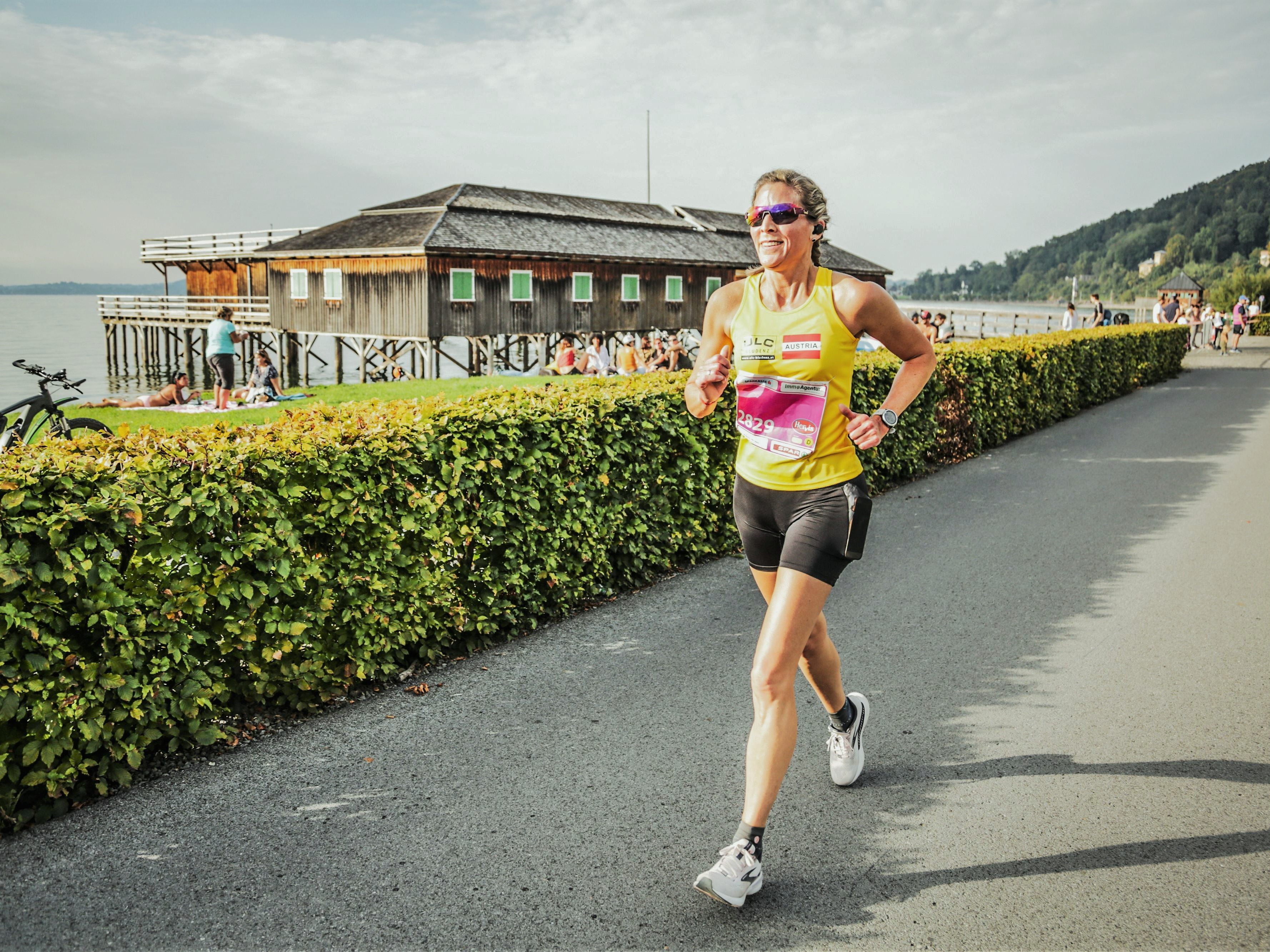 Brigitte Julia vom ULC Bludenz erfolgrreich beim Bodensee Frauenlauf. Brigitte Julia vom ULC Bludenz erfolgrreich beim Bodensee Frauenlauf.