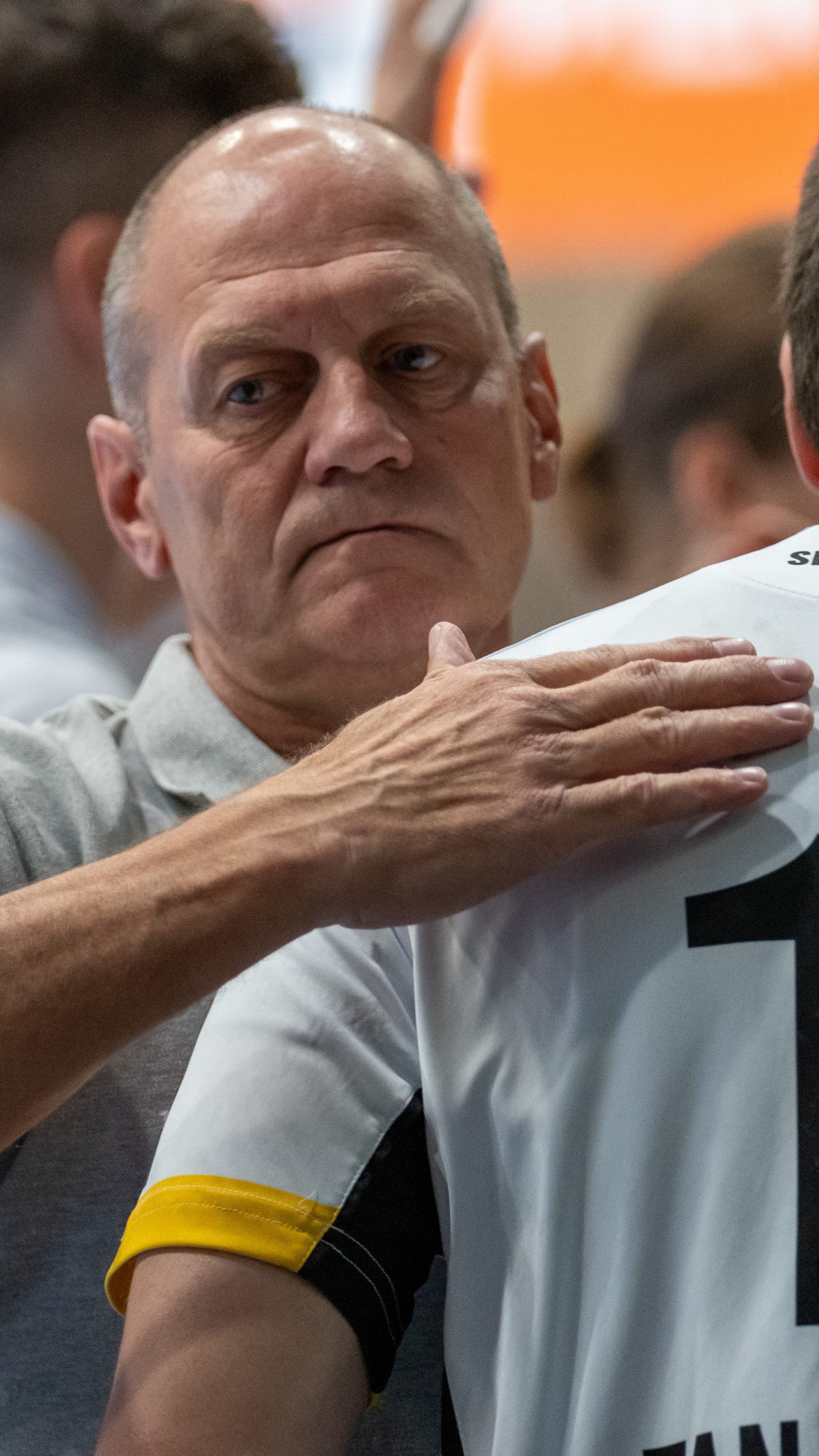 Das Team von Trainer Burger ging erstmals in der Saison als Verlierer vom Feld.