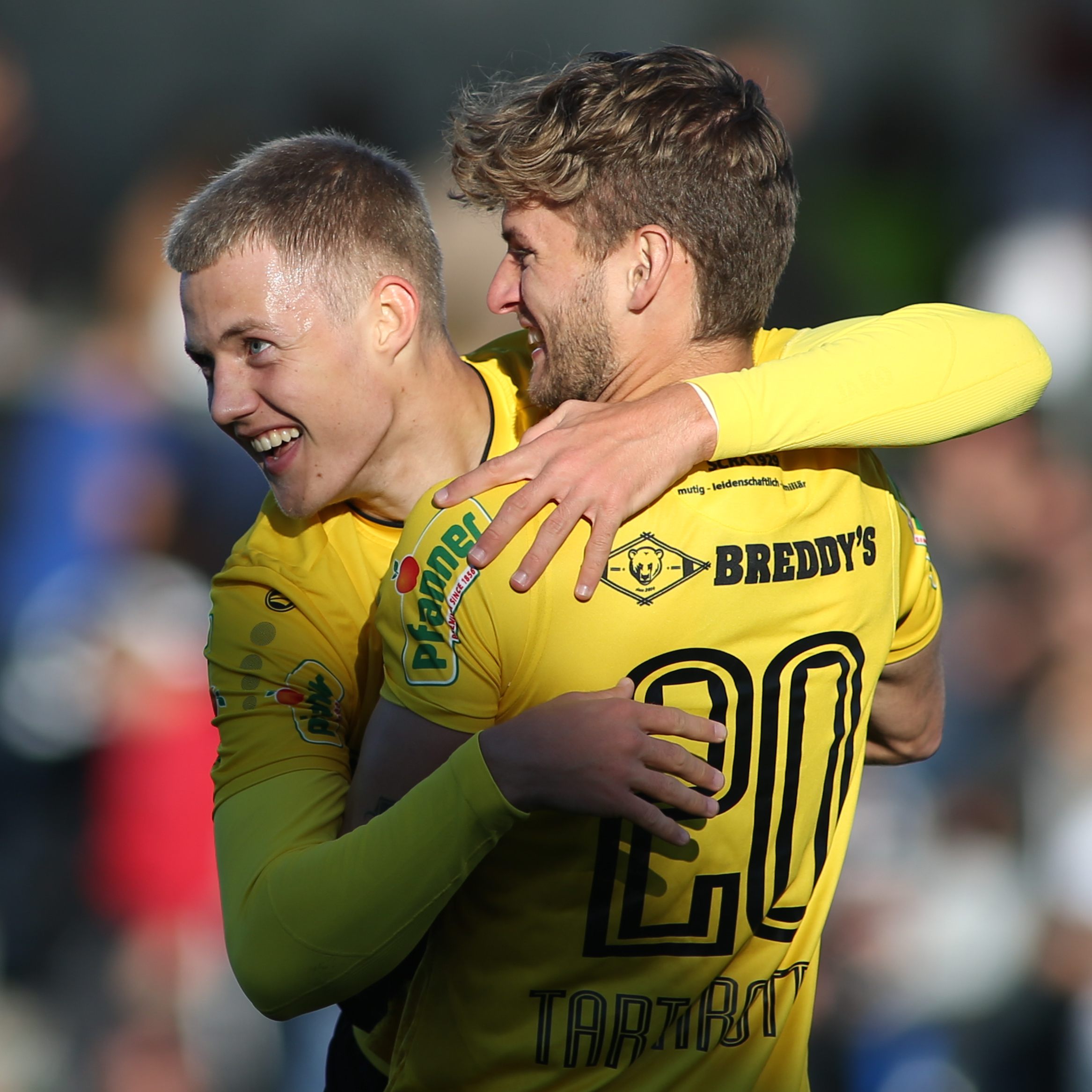 Noah Bischof traf in der 83. Minuten für Altach.