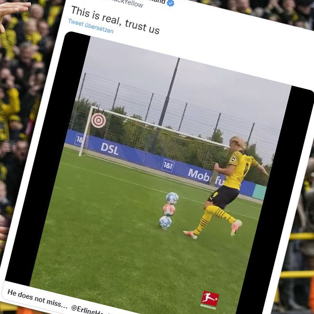 Kaum zu glauben, aber der BVB sagt, dieses Video ist echt.