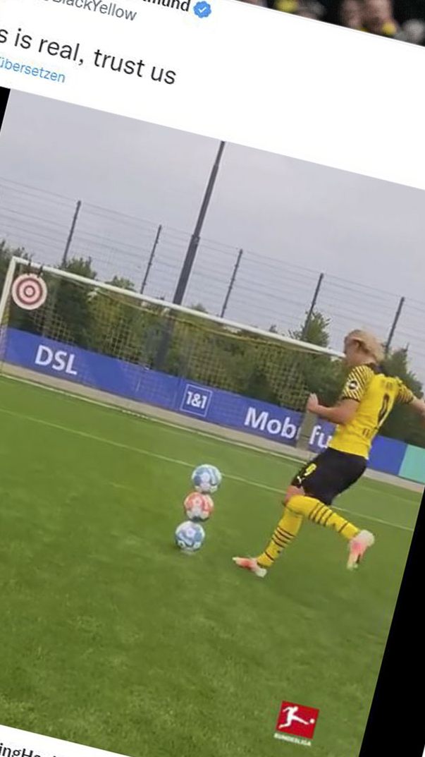 Kaum zu glauben, aber der BVB sagt, dieses Video ist echt.