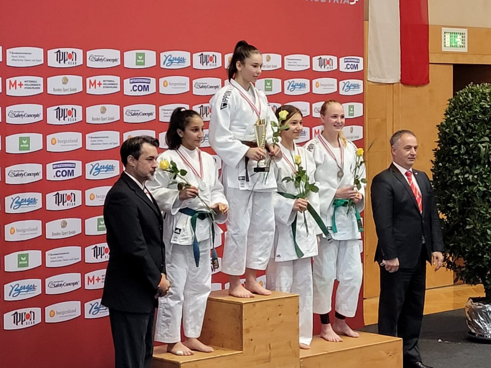 Siegerehrung  U16 ÖM