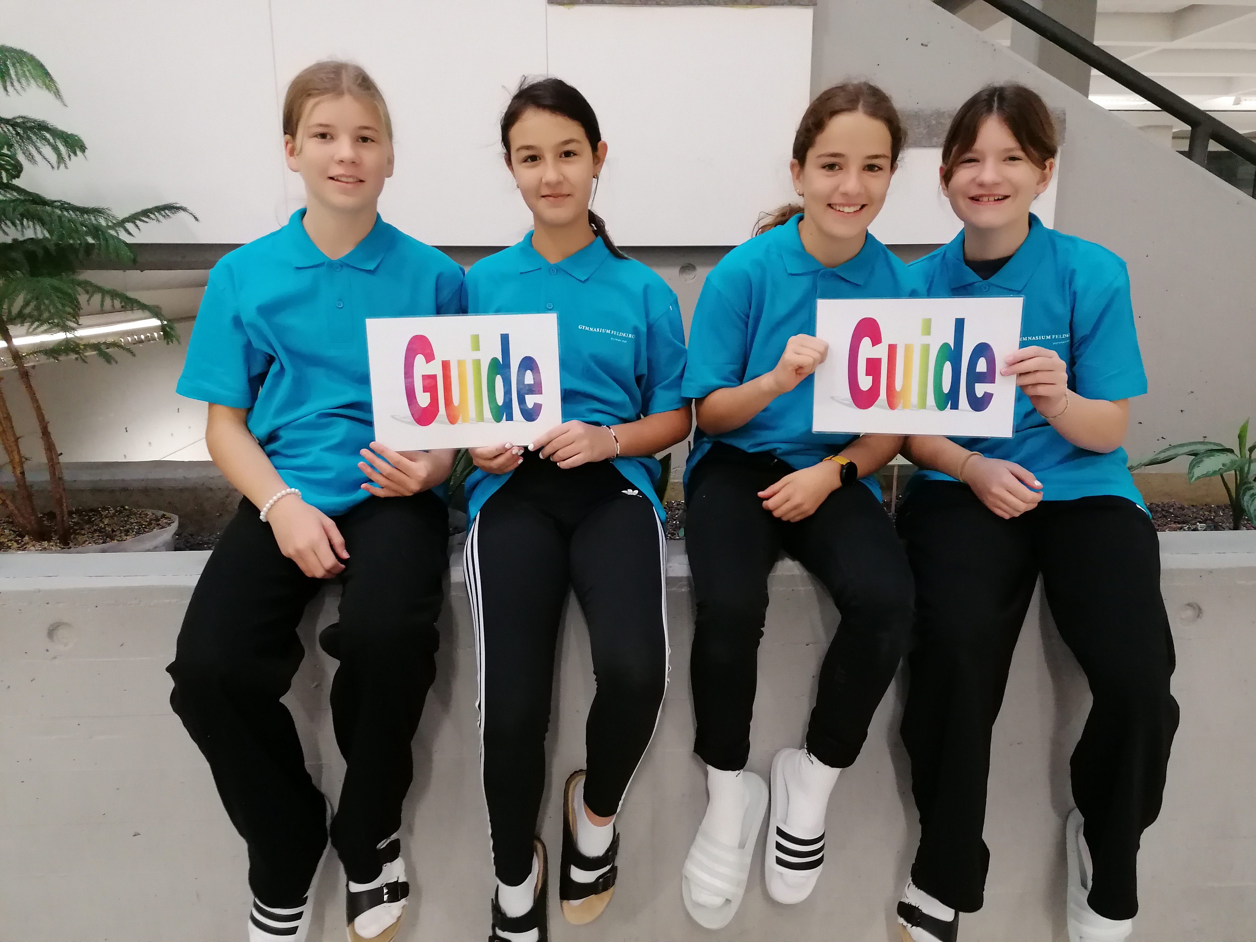 Die Guides freuen sich auf die Besucher Die Guides freuen sich auf die Besucher