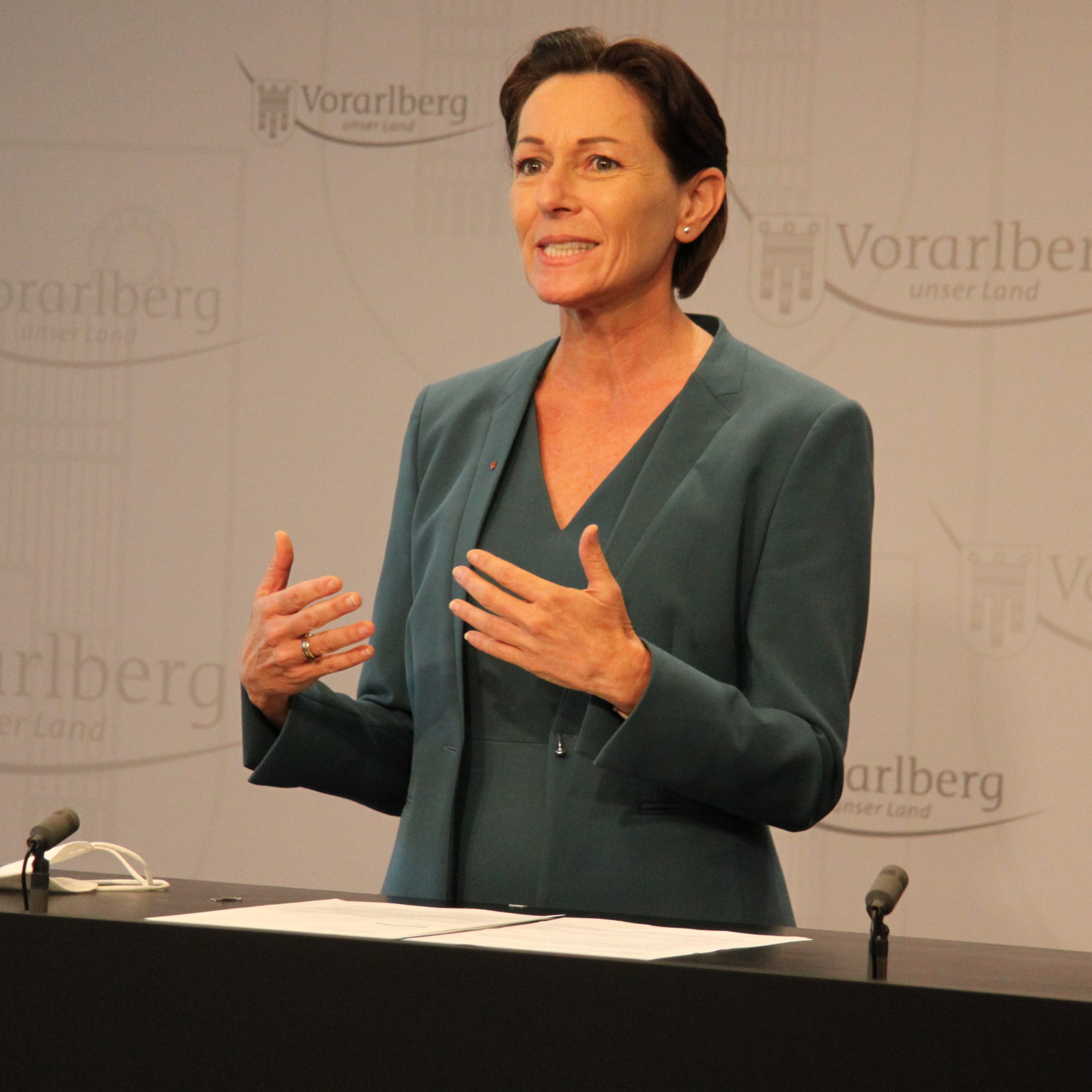 Martina Rüscher gibt heute eine Pressekonferenz zu den Ergebnissen der Landessportreferenten.