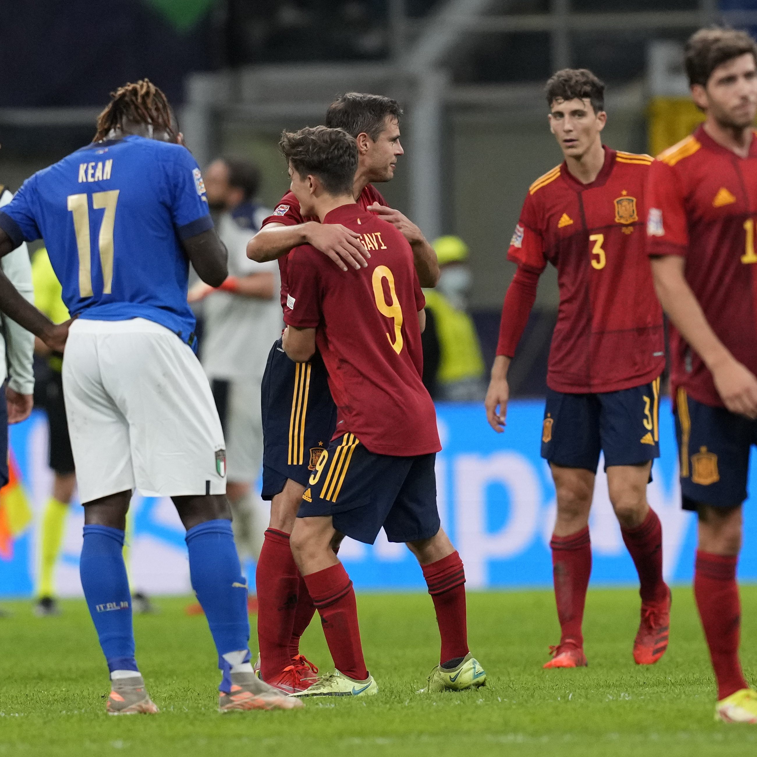 Italiener von Spanien entzaubert