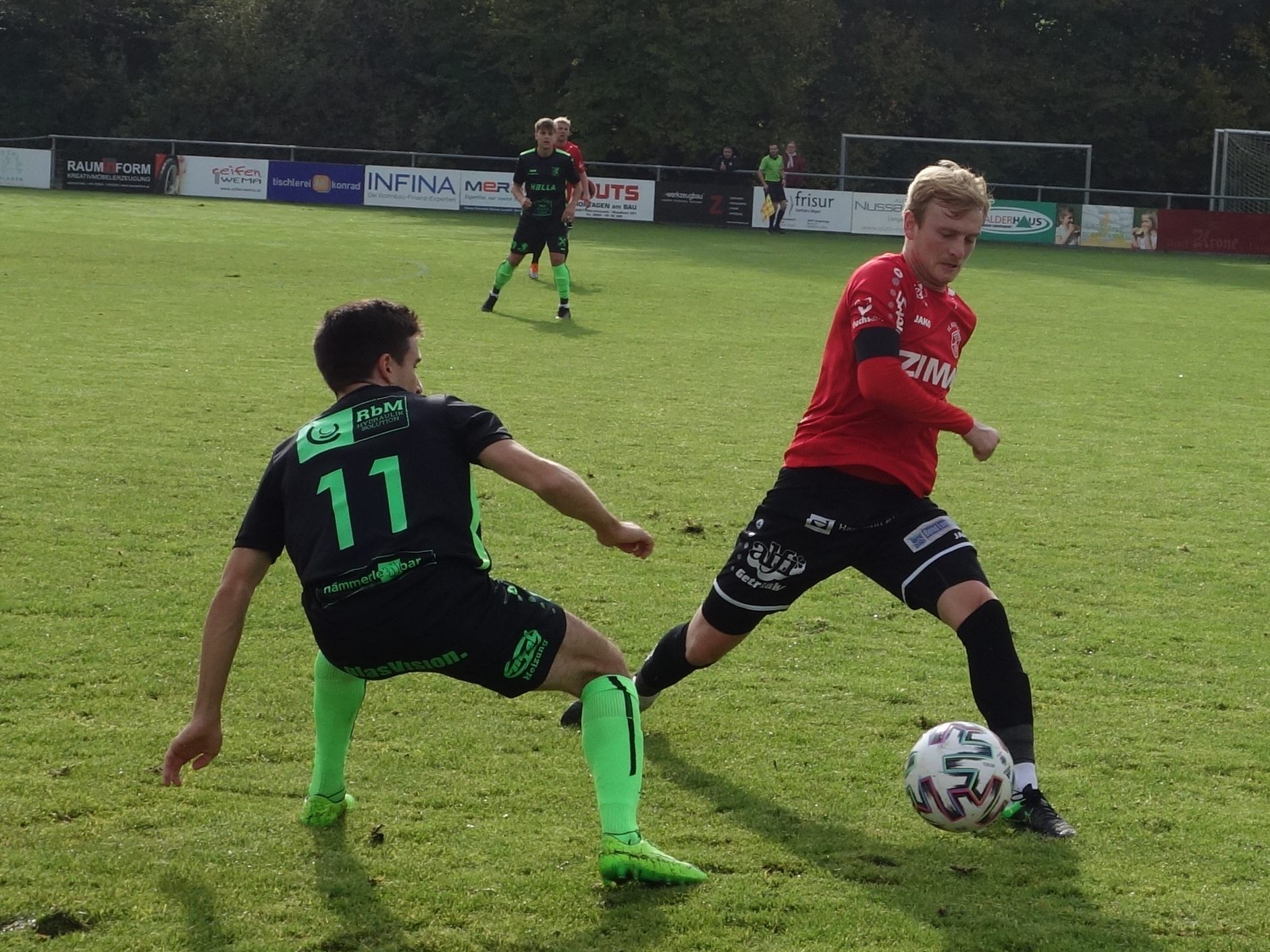 Patrick Maldoner und seine Mitstreiter vom FC Rotenberg möchten in Egg gewinnen.