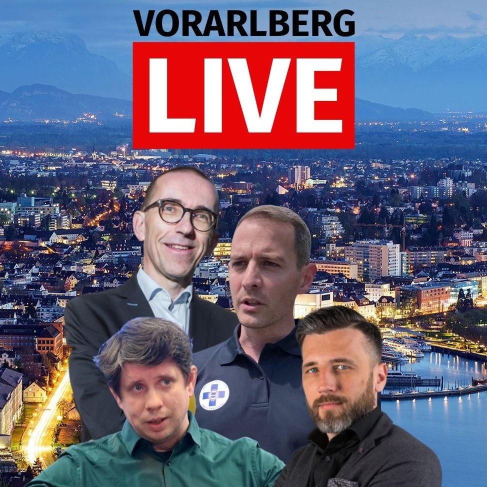 Peter Klimek, Walter Schmolly und Sebastian Helbock zu Gast bei "Vorarlberg LIVE".
