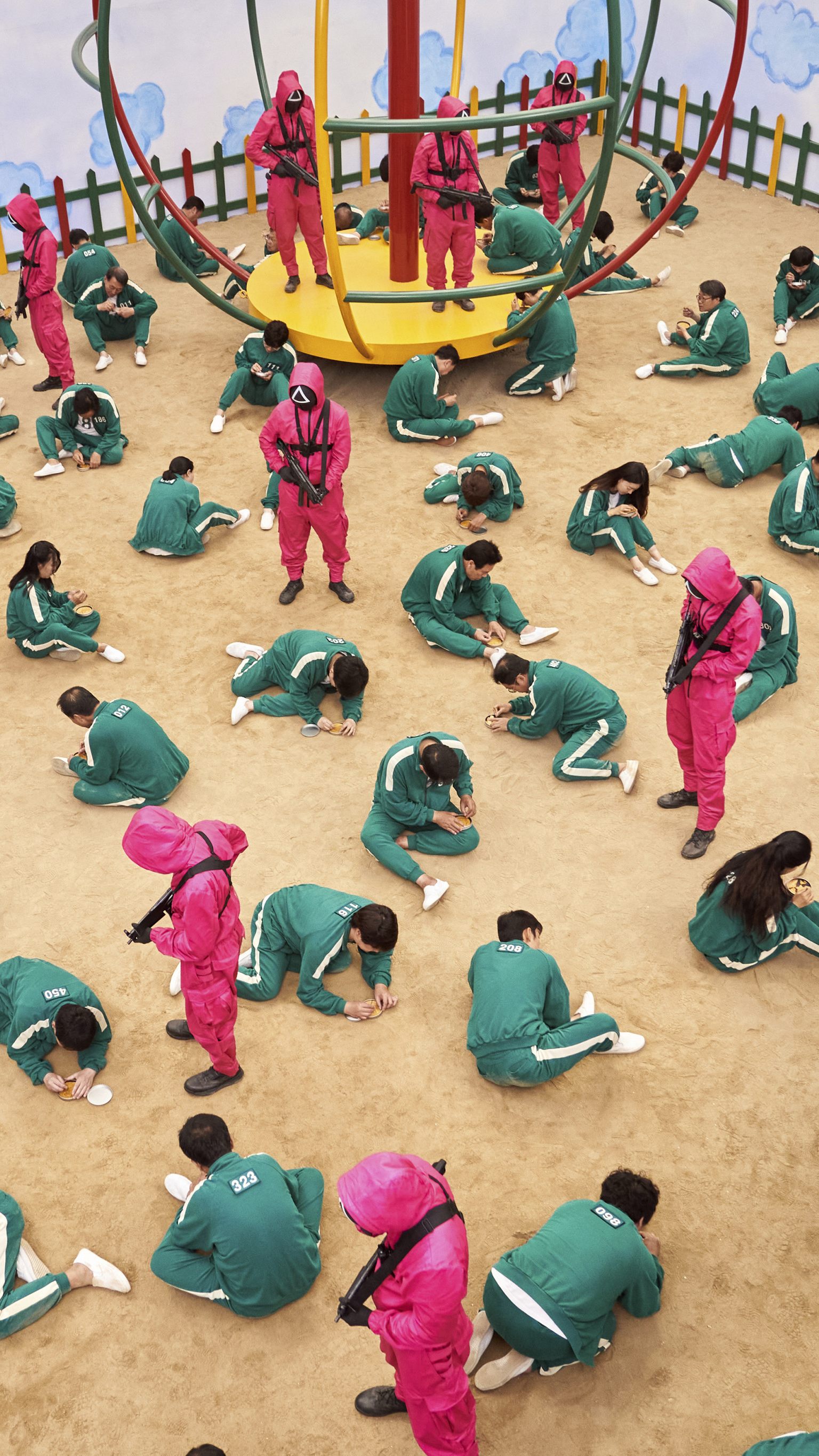 Die erfolgreiche Netflix-Serie "Squid Game" über tödliche Kinderspiele sorgt für Wirbel.