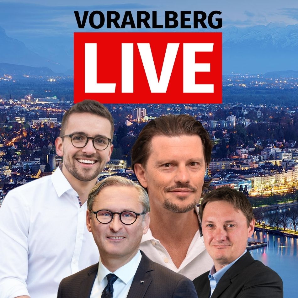 Christian Zoll, Gerhard Hamel und Andreas Wassner zu Gast bei "Vorarlberg LIVE".