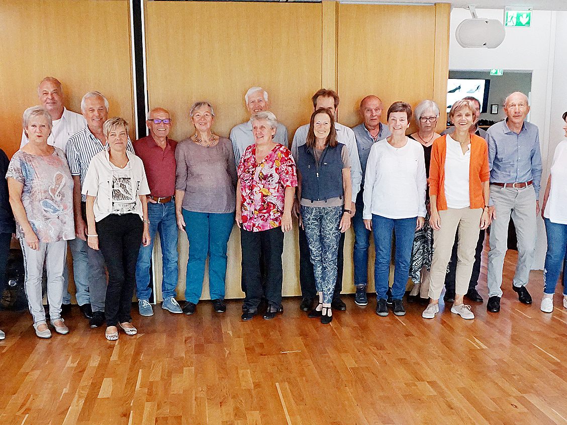 Die Tanzfreunde vom Seniorenbund freuten sich über den erfolgreichen Start der Herbstkurse