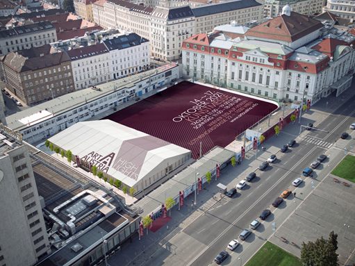 Art Austria: Die große Kunstmesse findet auf dem Areal des Wiener Eislauf-Vereins statt Art Austria: Die große Kunstmesse findet auf dem Areal des Wiener Eislauf-Vereins statt