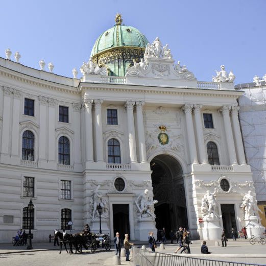 Die Wiener Hofburg ist auf Platz eins der beliebtesten Instagram-Schlösser in Österreich.