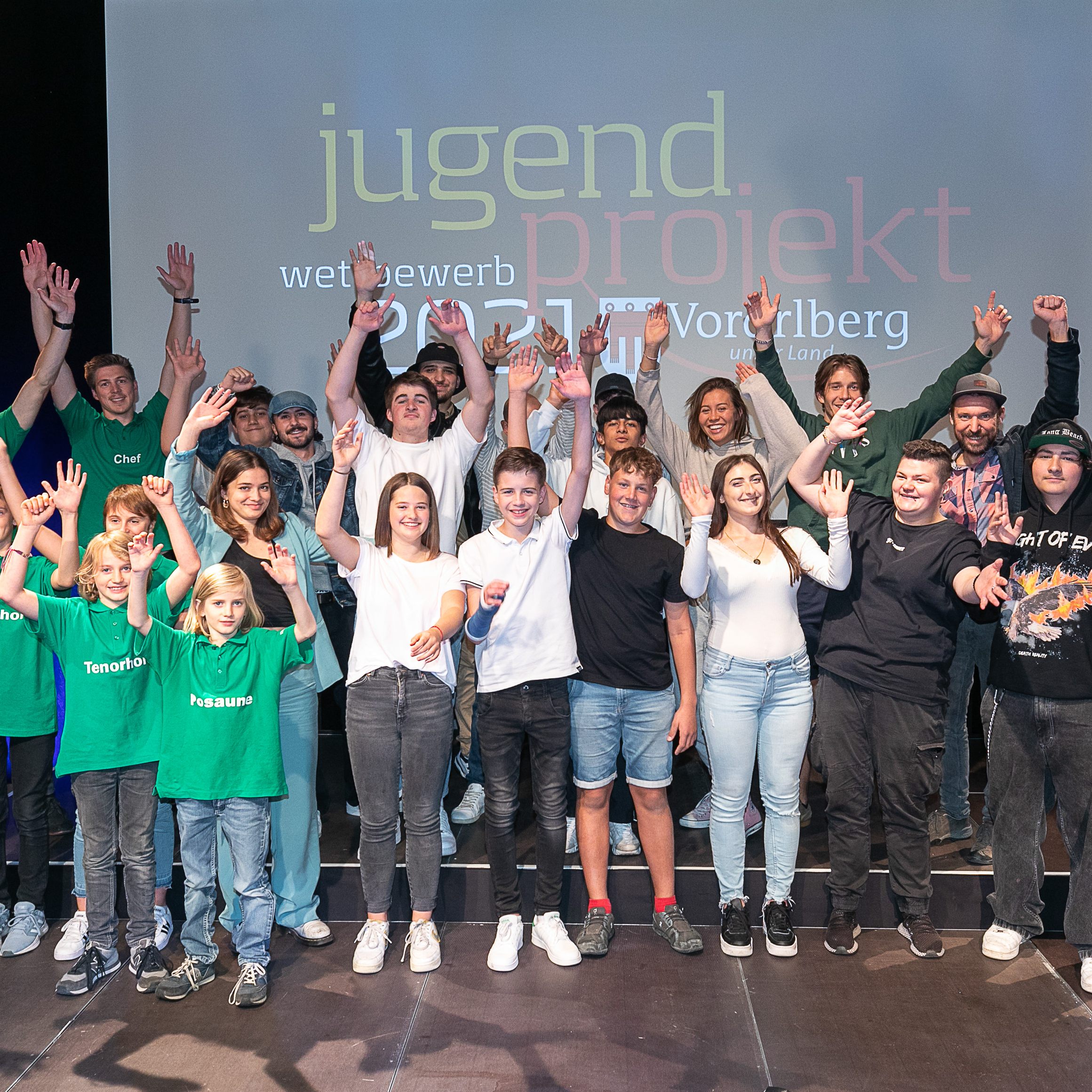 Großartige Finalshow der jugendlichen Teilnehmerinnen und Teilnehmer beim 27. Landes-Jugendprojektwettbewerb 2021.