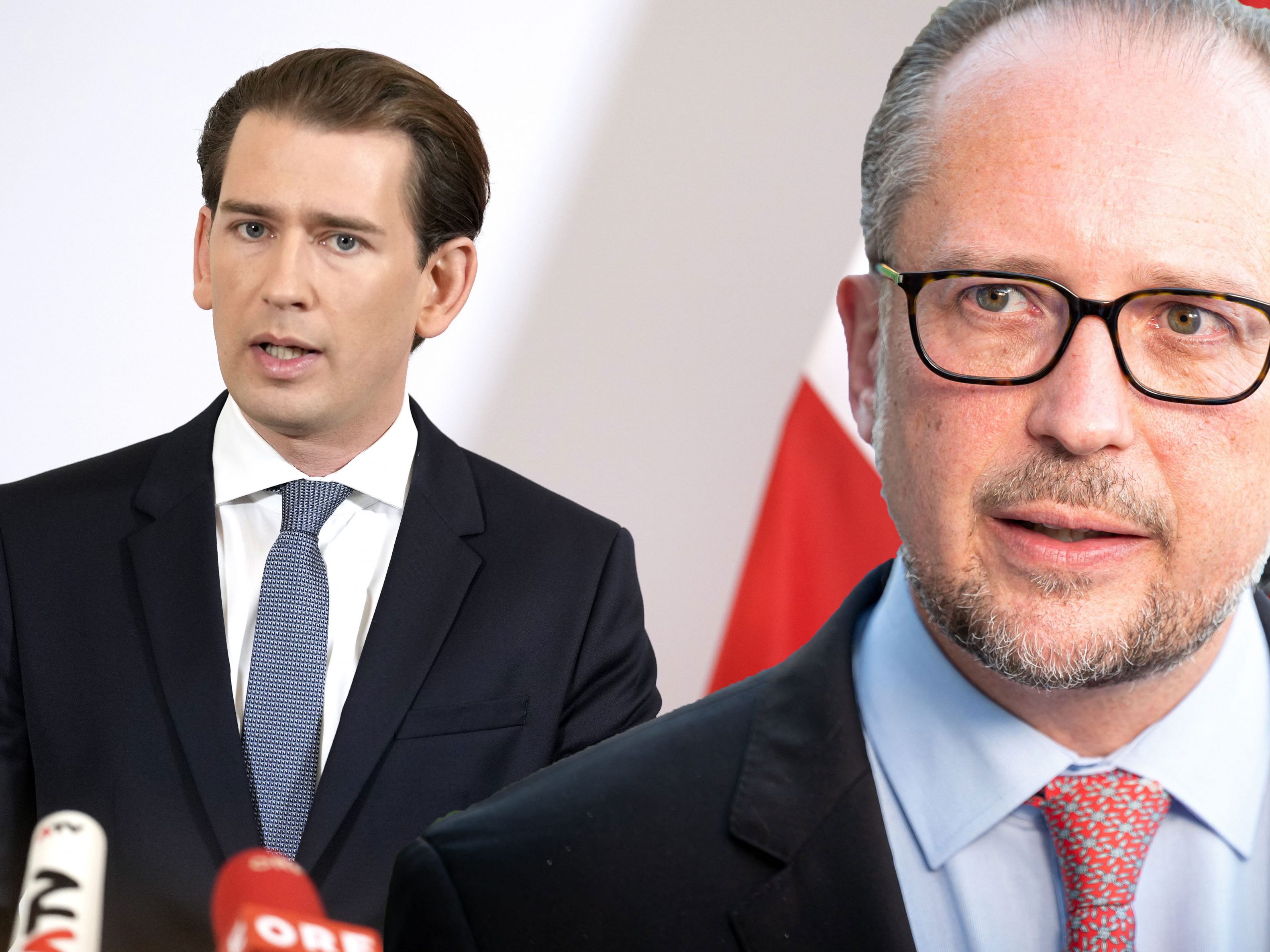 Außenminister Schallenberg übernimmt das Amt von Kurz.