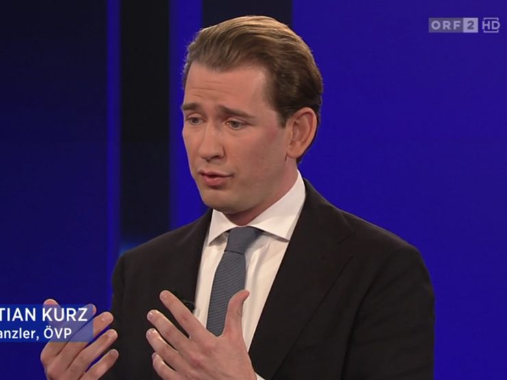 Kurz verteidigte sich in der "ZiB2" gegen die Vorwürfe. Kurz verteidigte sich in der "ZiB2" gegen die Vorwürfe.