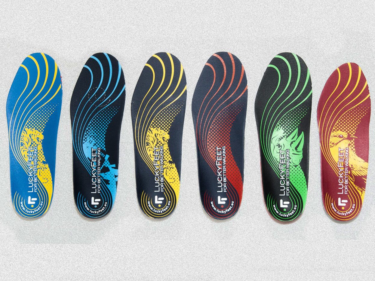Das Unternehmen LuckyFeet spezialisiert sich auf Einlagen
