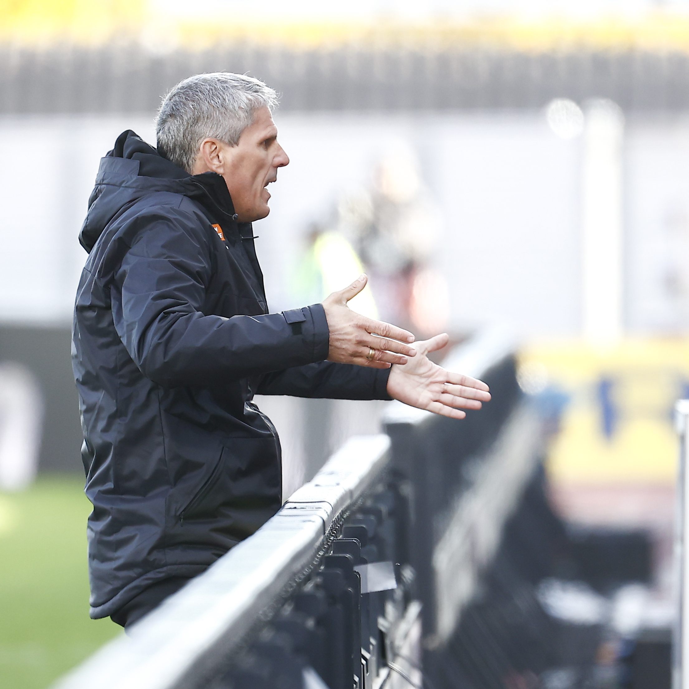 Rapid-Trainer Kühbauer ist mit der Gesamtsituation unzufrieden.