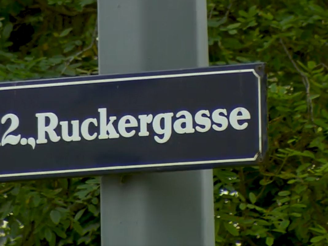 Die Ruckergasse kann nicht begrünt werden. Die Ruckergasse kann nicht begrünt werden.