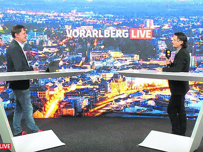 Andreas Wassner bei "Vorarlberg LIVE"