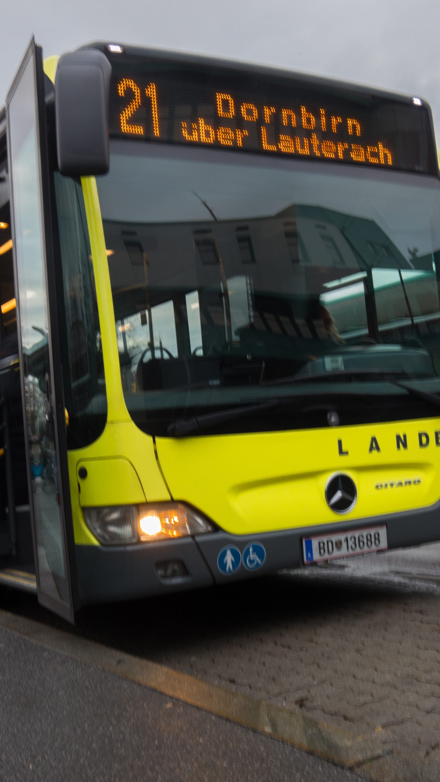 Die Busse fahren während des Lockdowns nur noch eingeschränkt.