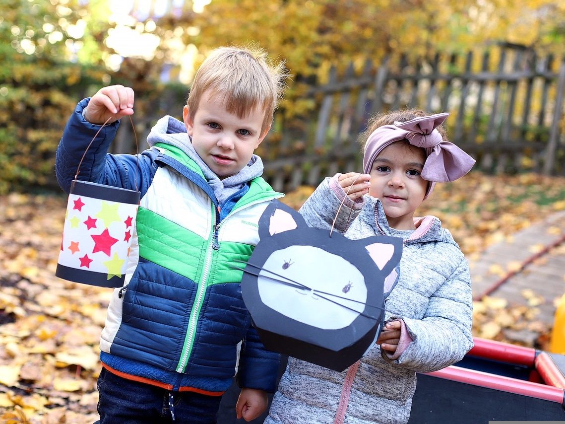 Auch dieses Jahr finden in den Wiener Kindergärten Laternenfeste statt.