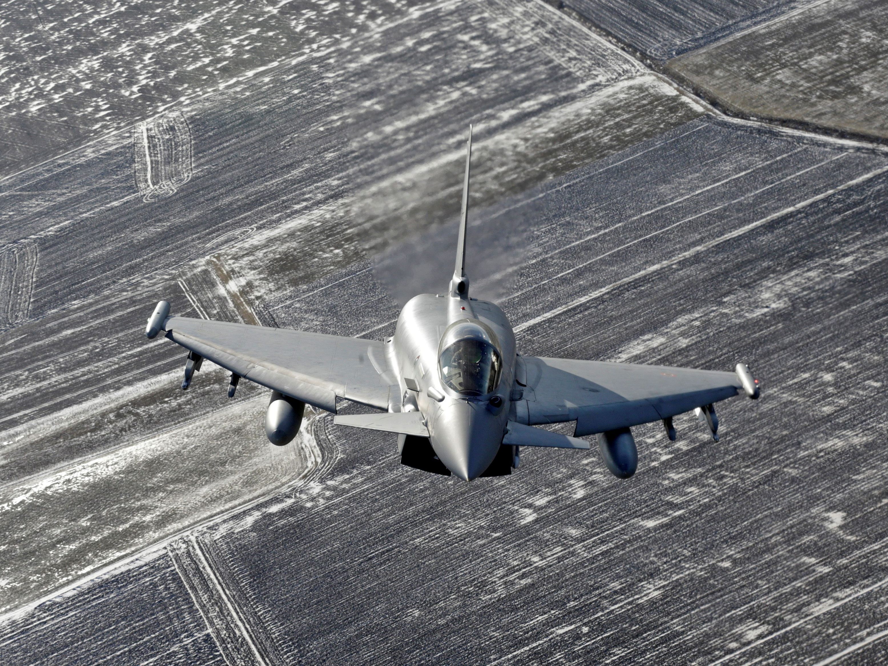 Die österreichischen Eurofighter-Piloten trainieren schneller als der Schall.