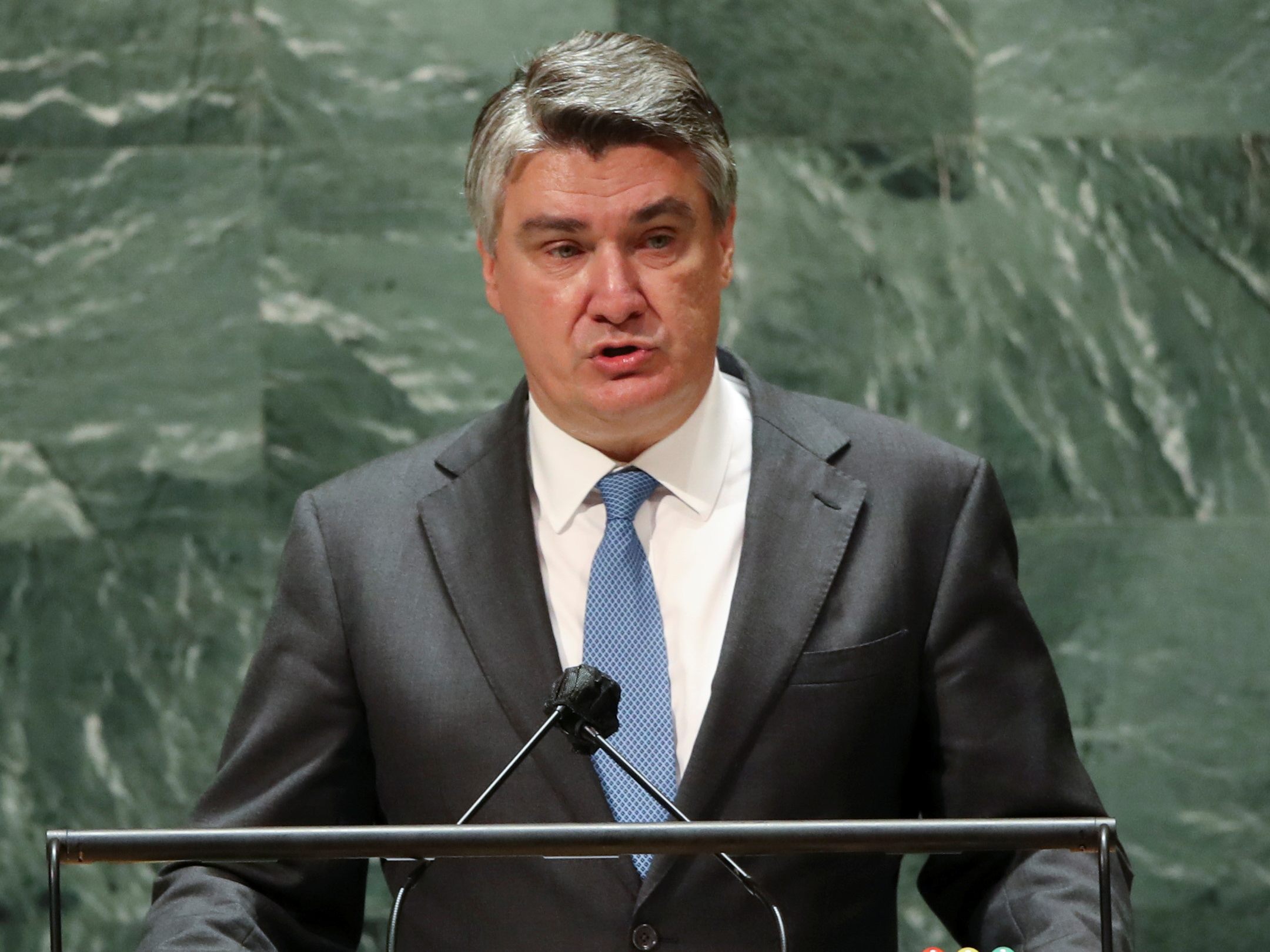 Kroatiens Präsident, Zoran Milanovic, zitiert Wiens Botschafter zu sich. Kroatiens Präsident, Zoran Milanovic, zitiert Wiens Botschafter zu sich.