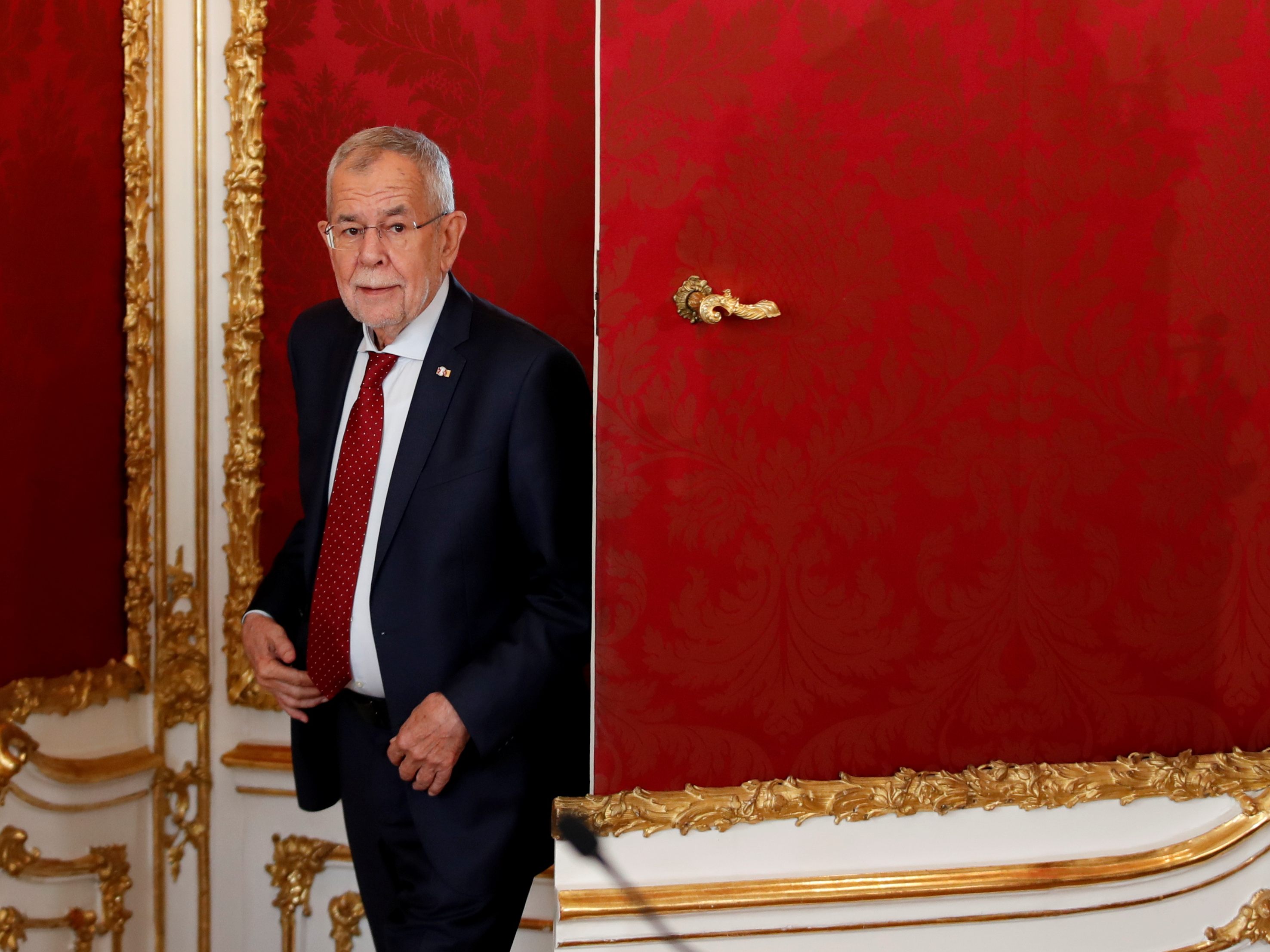 Alexander Van der Bellen hat die Lockdown-Entscheidung beurteilt. Alexander Van der Bellen hat die Lockdown-Entscheidung beurteilt.