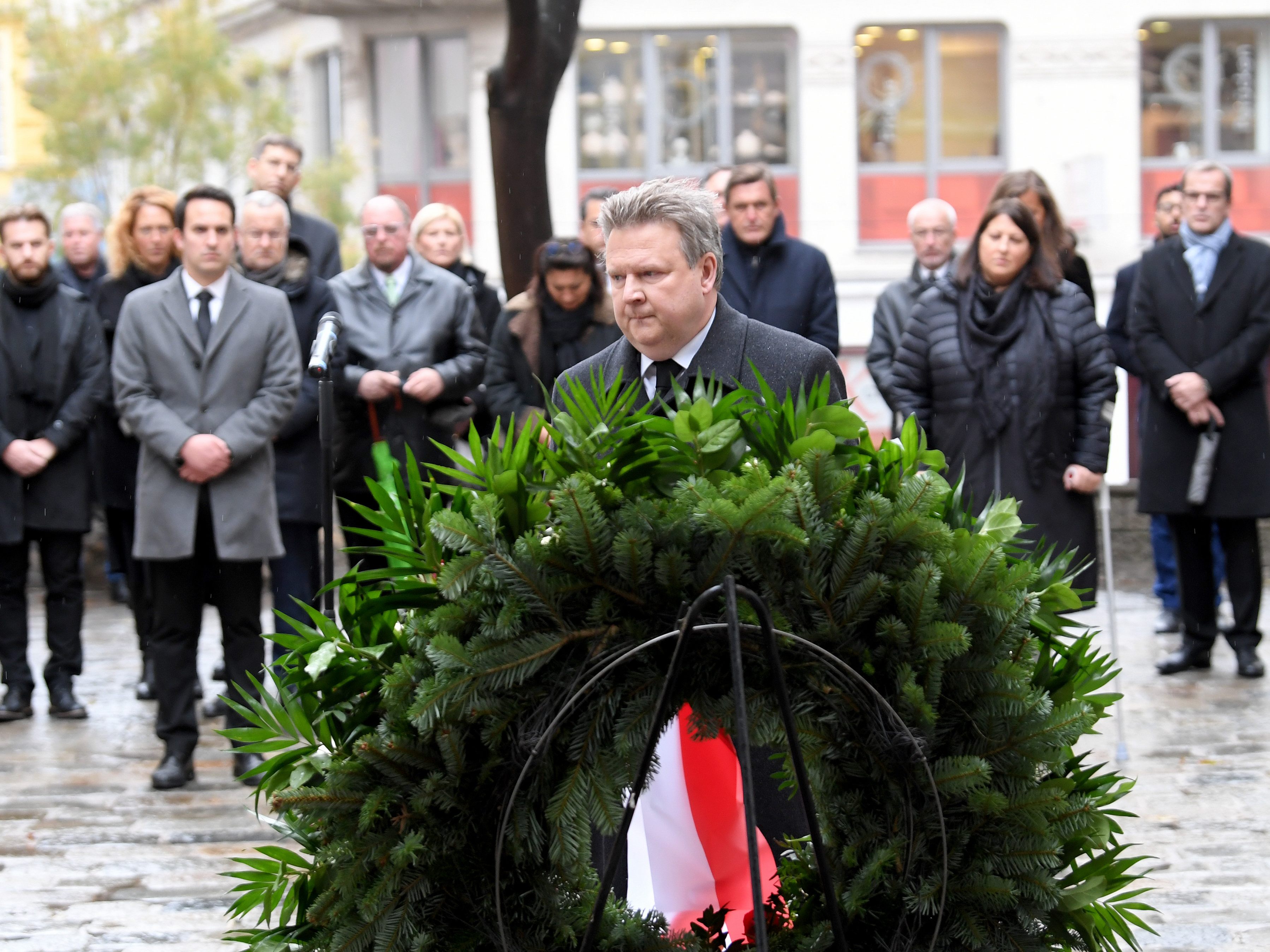 Die Stadt Wien gedachte am Dienstag den Terror-Opfern des Attentats in der Wiener Innenstadt am 2. November 2020. Die Stadt Wien gedachte am Dienstag den Terror-Opfern des Attentats in der Wiener Innenstadt am 2. November 2020.