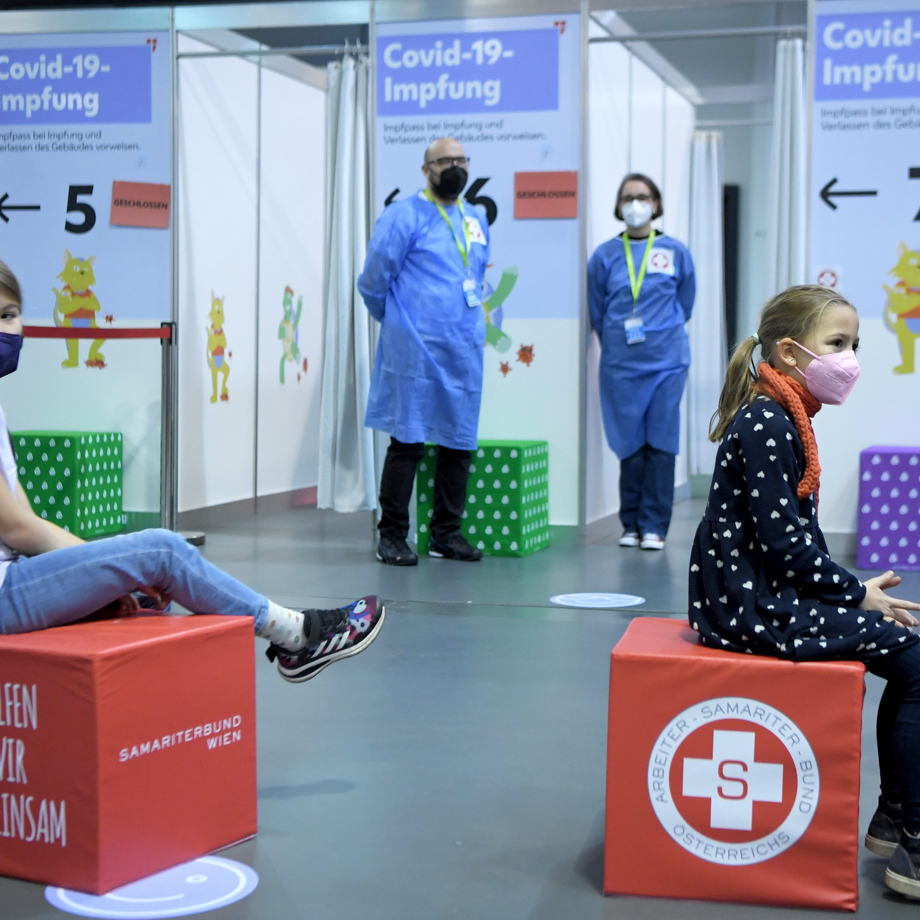 Am Freitag wird mit den Kinder-Impfungen begonnen.