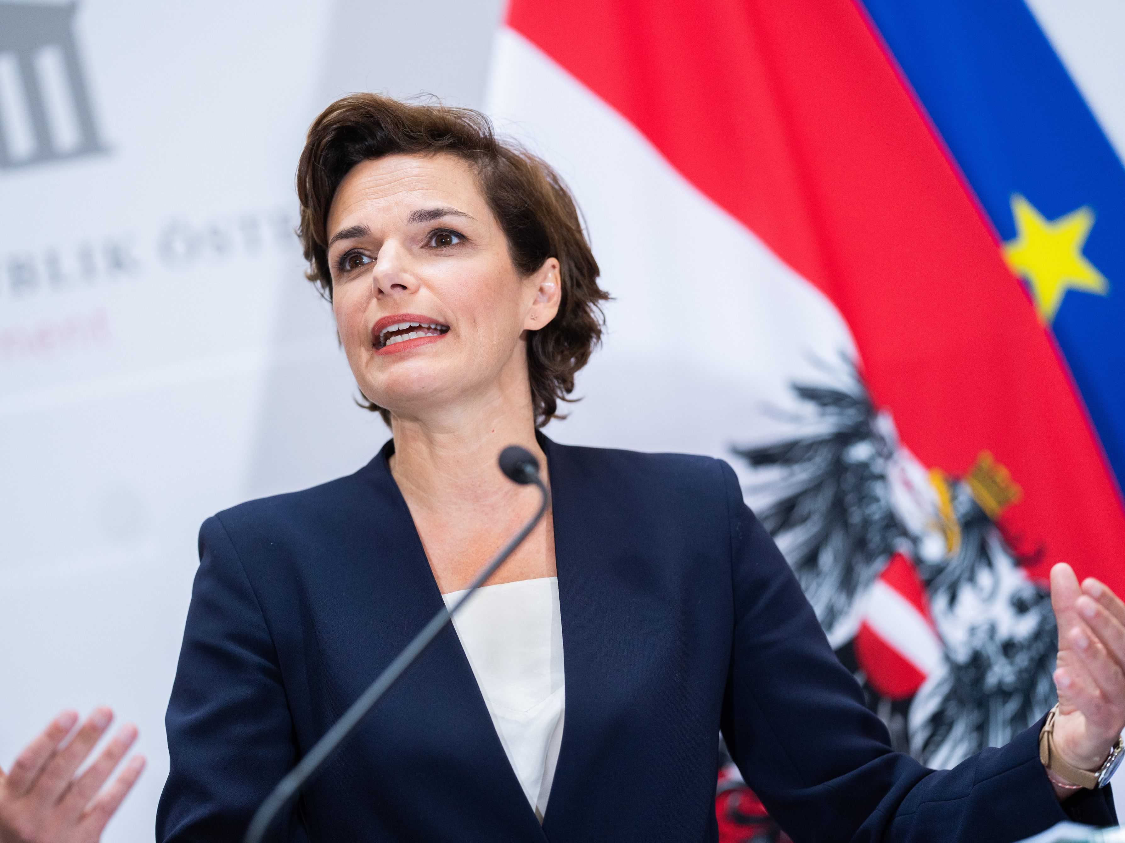Pamela Rendi-Wagner verlangte eine "Impfwoche". Pamela Rendi-Wagner verlangte eine "Impfwoche".