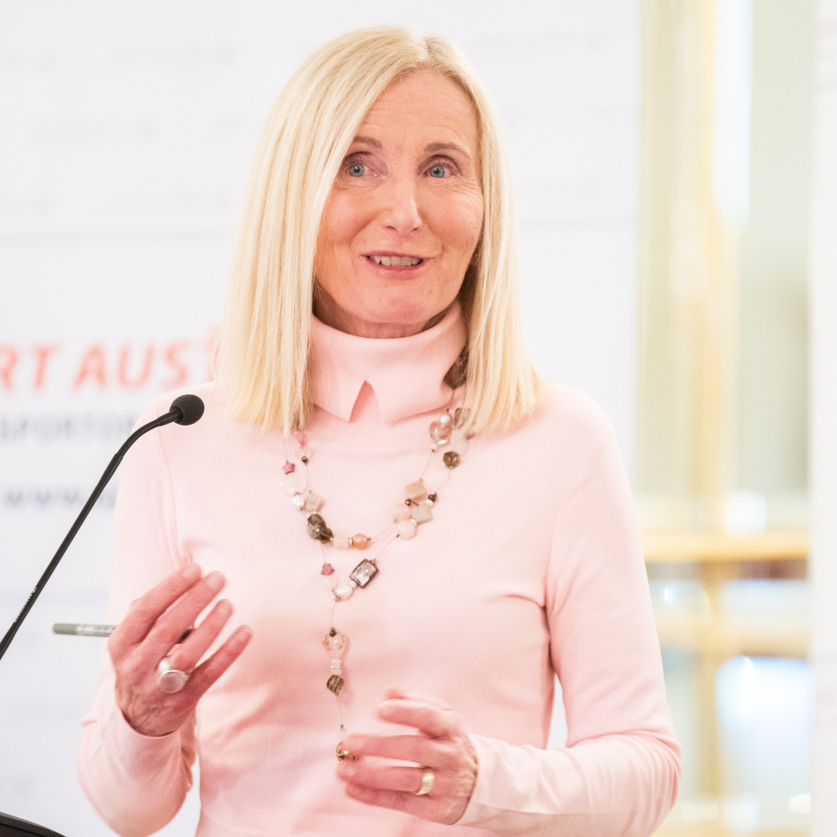 Der Anteil der Corona-Geimpften macht Roswitha Stadlober "sehr, sehr stolz".