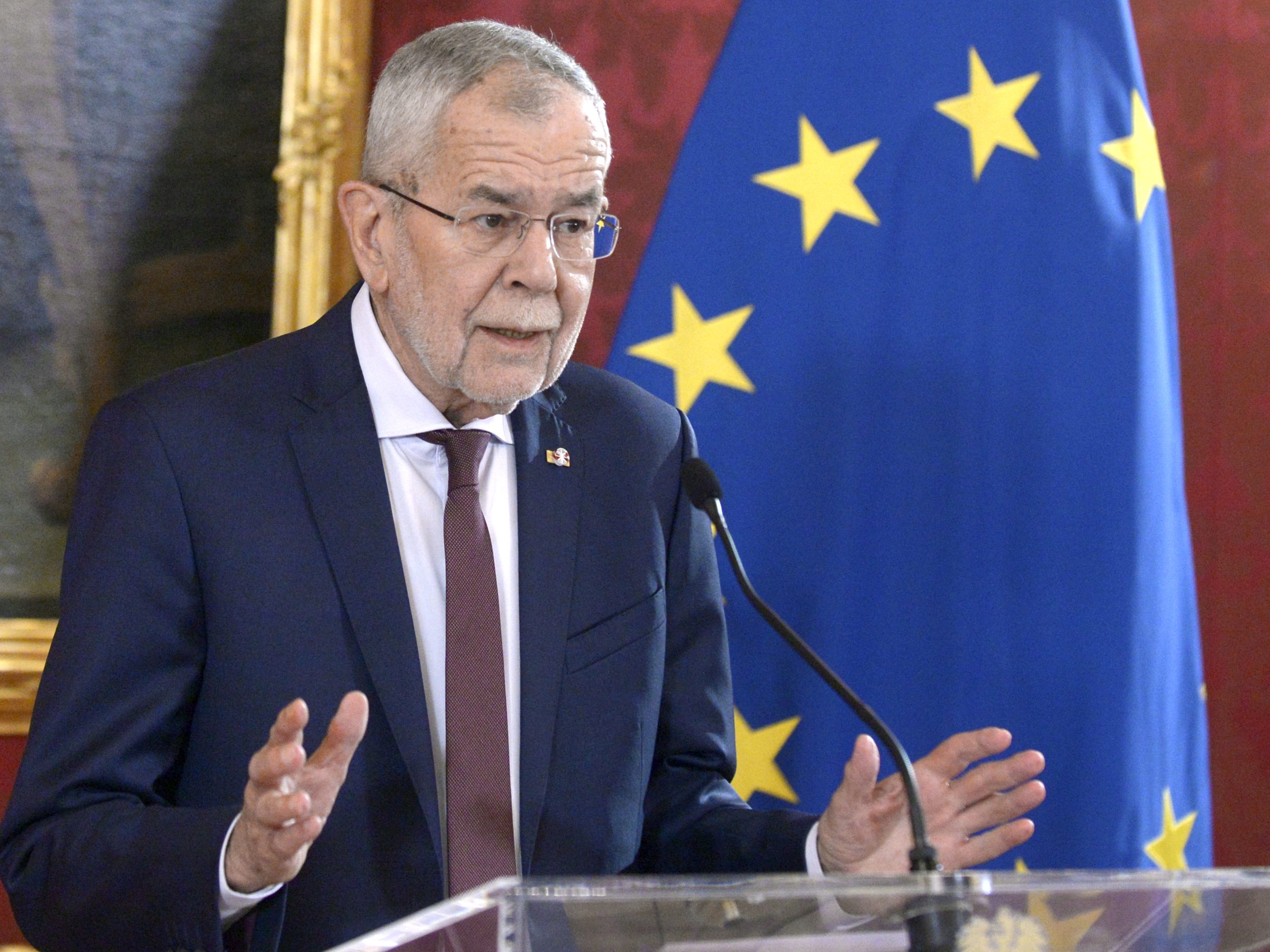 Alexander Van der Bellen war mehrere Tage lang im Homeoffice. Alexander Van der Bellen war mehrere Tage lang im Homeoffice.