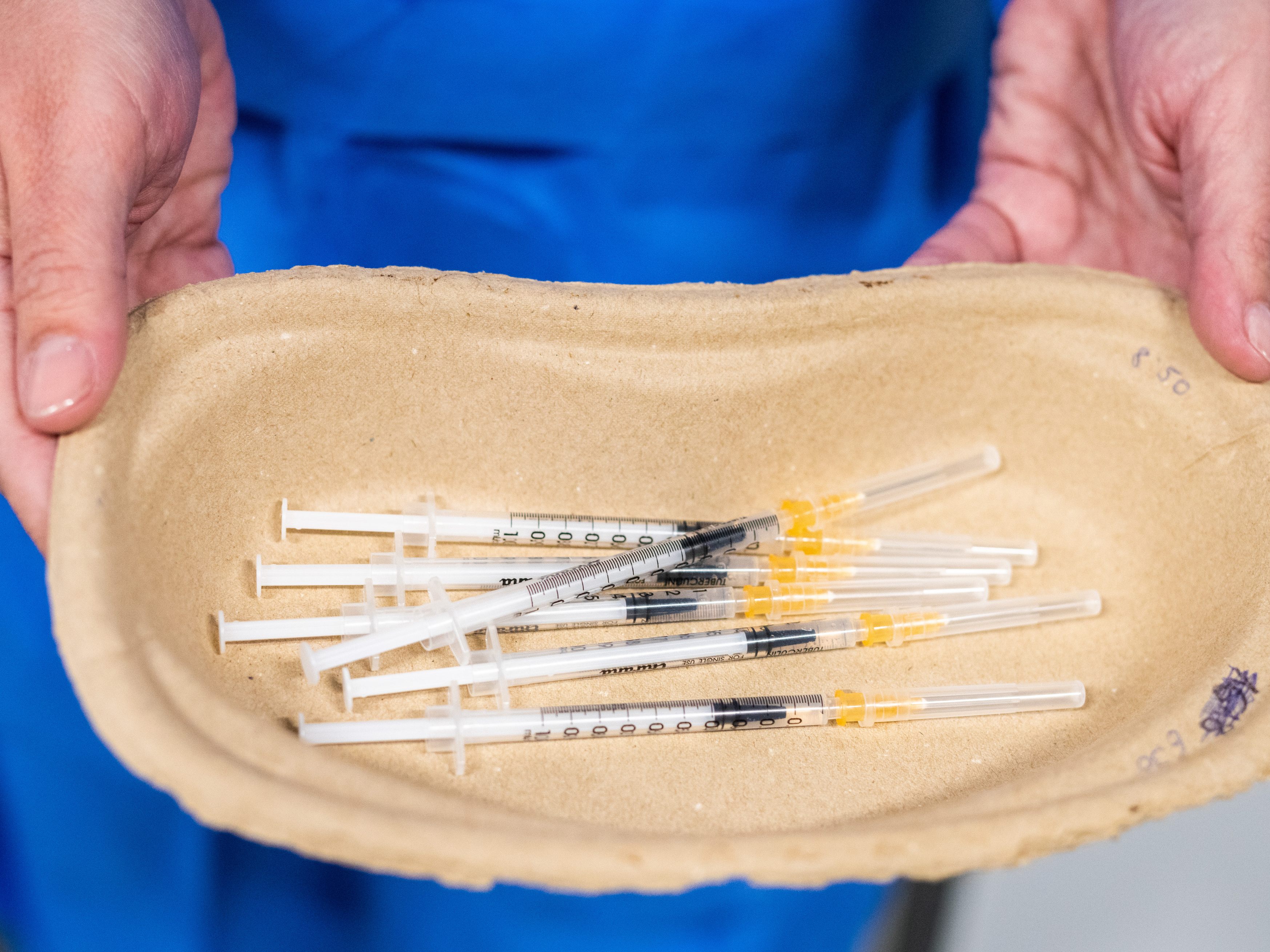 Biontech befasst sich mit der Entwicklung eines veränderten Impfstoffs. Biontech befasst sich mit der Entwicklung eines veränderten Impfstoffs.