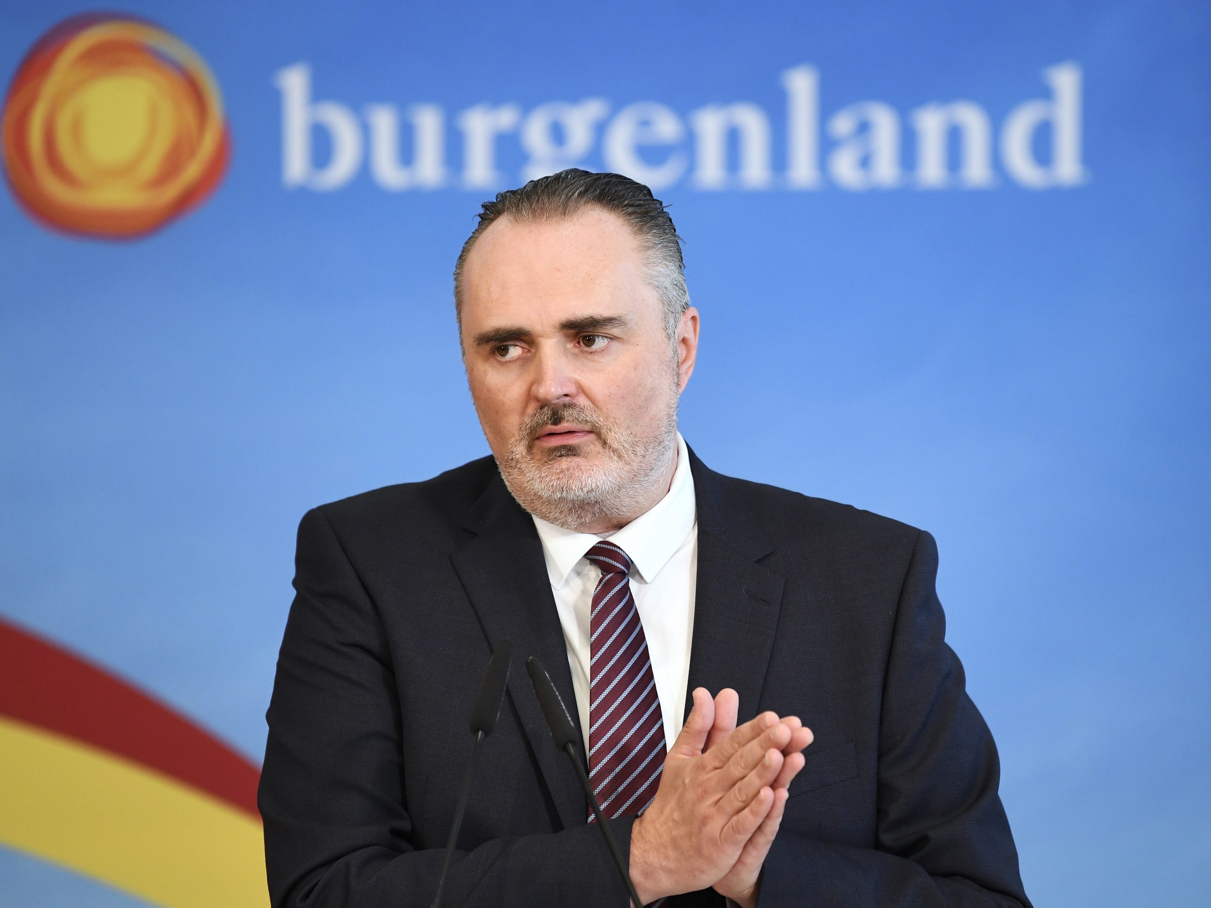 Experten-Runde im Burgenland zu Corona-Maßnahmen. Experten-Runde im Burgenland zu Corona-Maßnahmen.
