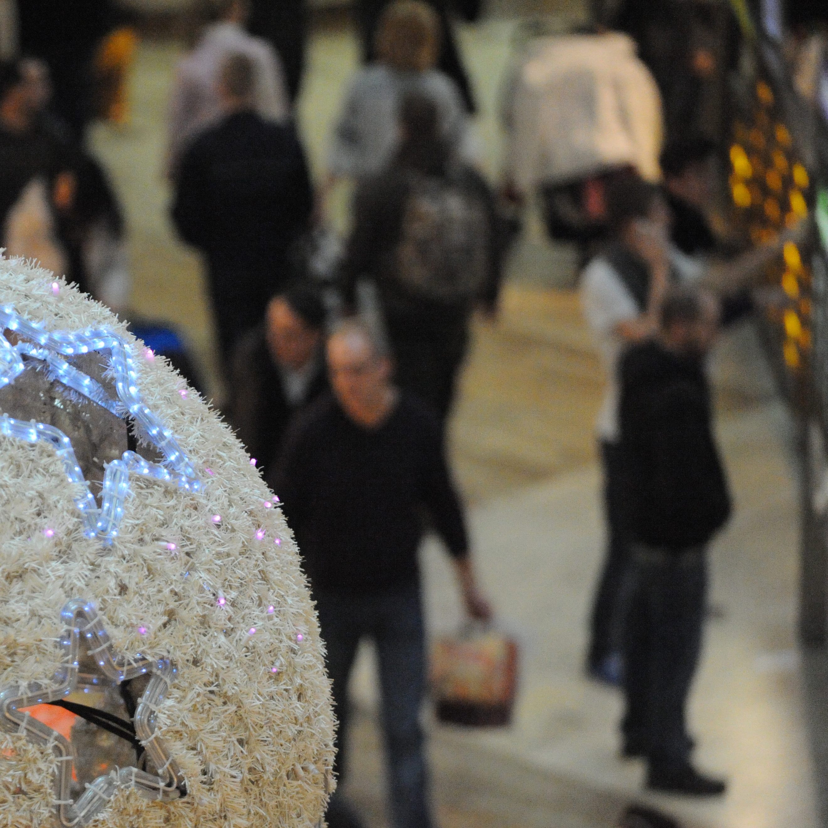 So voll wie auf diesem Bild werden die Einkaufszentren in den nächsten Wochen nicht sein.