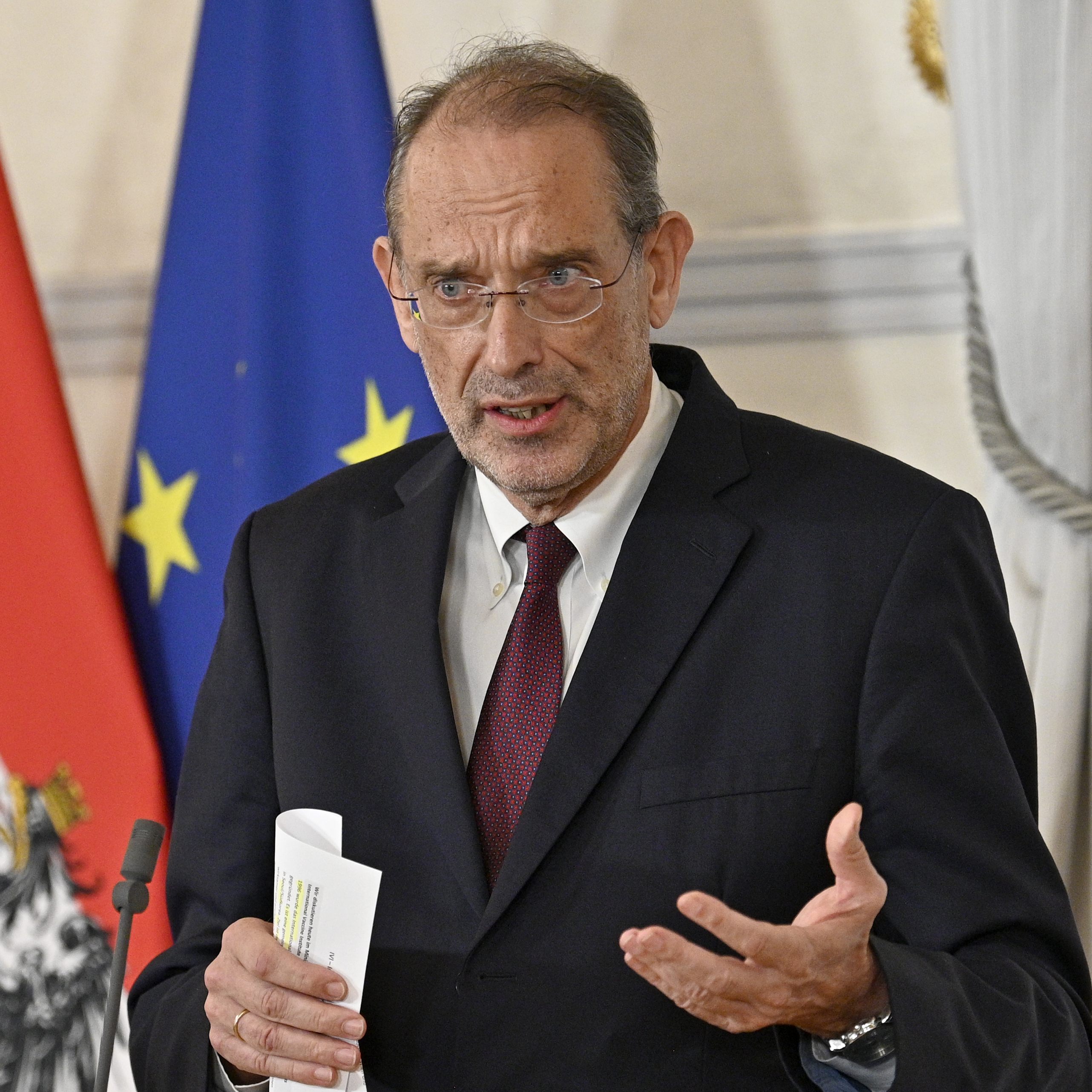 Bildungsminister Heinz Faßmann gibt heute eine Pressekonferenz zu den neuen Schulmaßnahmen.