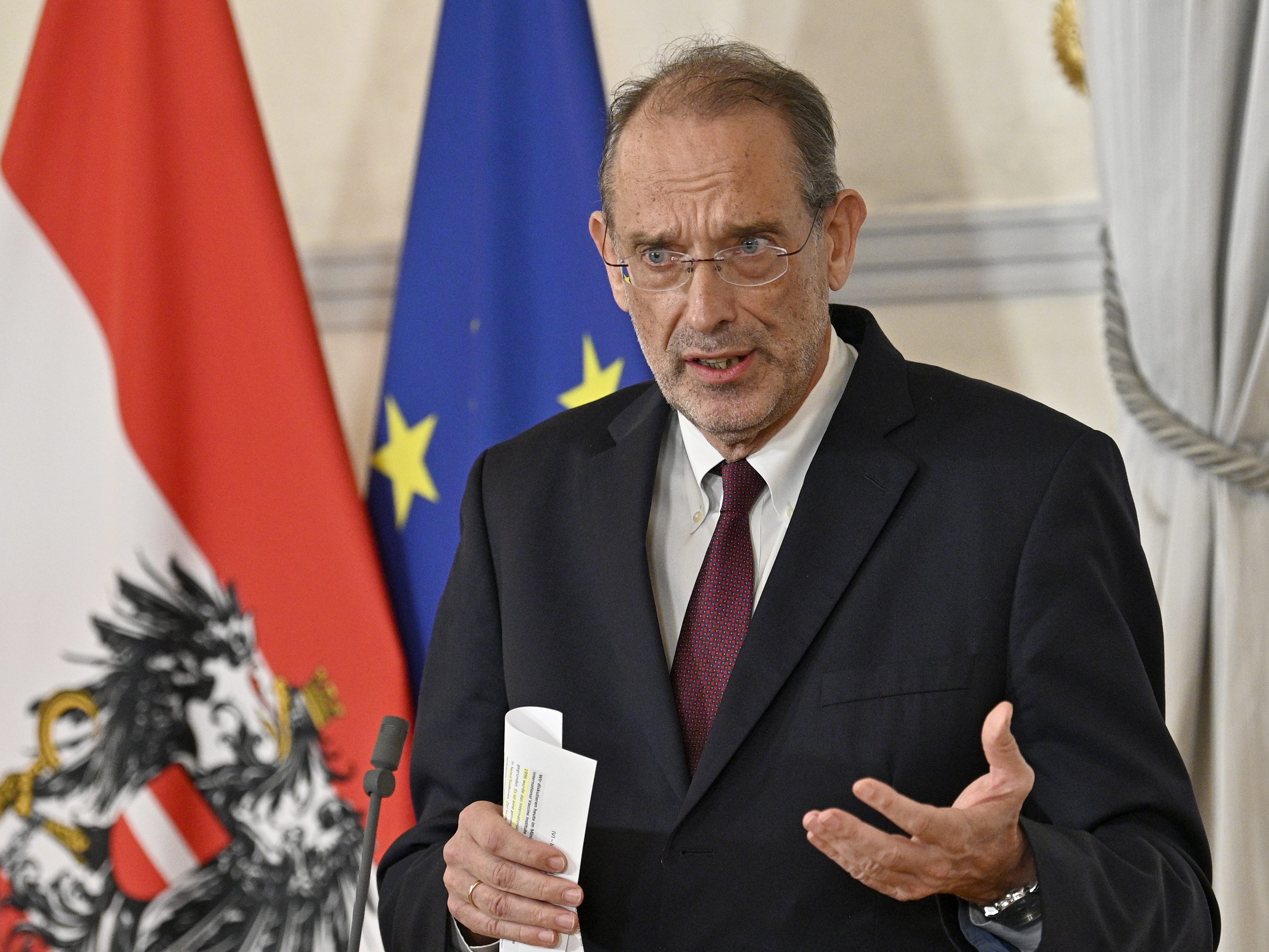 Bildungsminister Heinz Faßmann gibt heute eine Pressekonferenz zu den neuen Schulmaßnahmen.