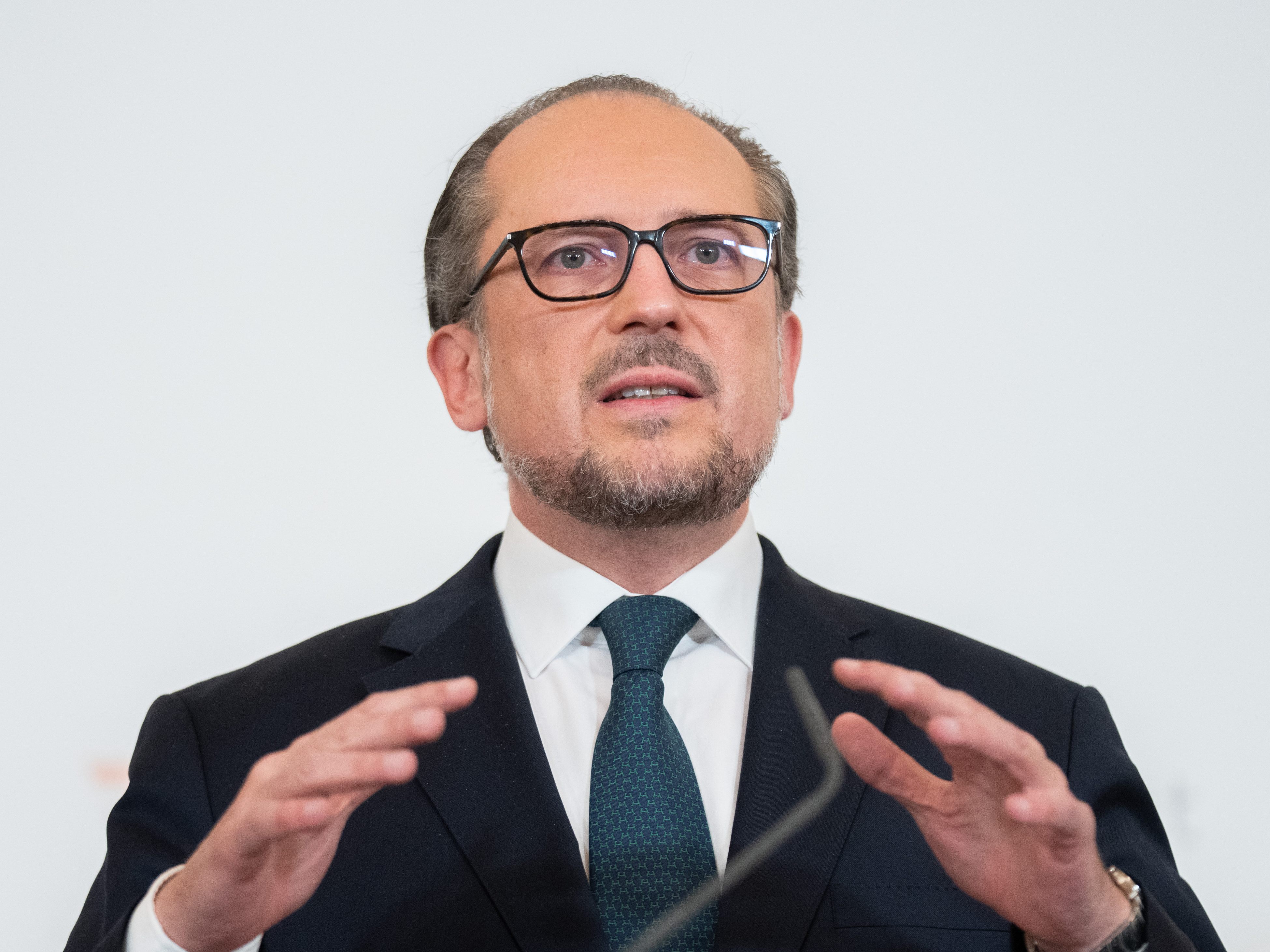 Bundeskanzler Alexander Schallenberg (ÖVP hier auf einer Aufnahme einem Bild vom vergangenen Wochenende. Bundeskanzler Alexander Schallenberg (ÖVP hier auf einer Aufnahme einem Bild vom vergangenen Wochenende.