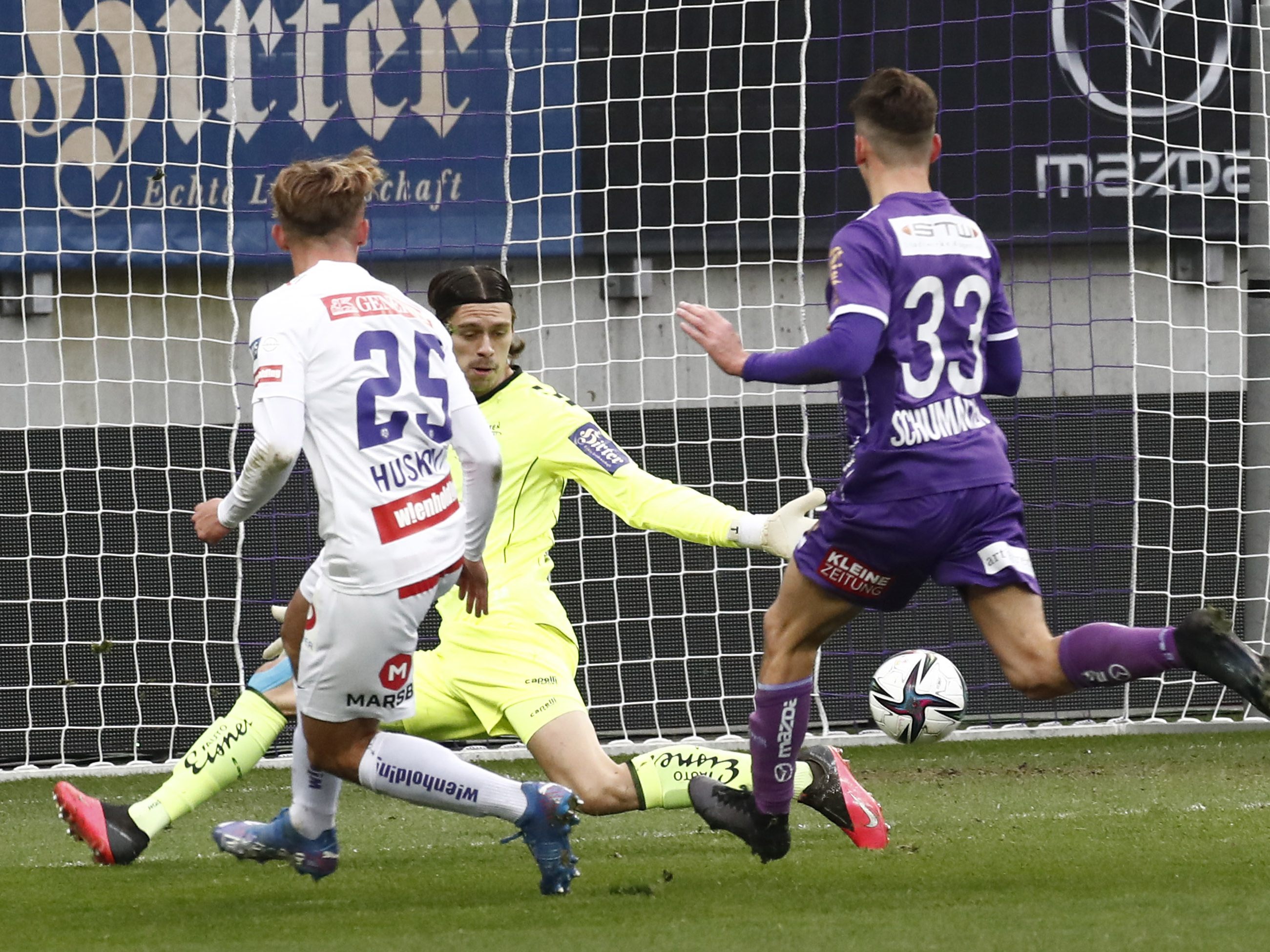 Nullnummer im Austria-Duell am Wörthersee. Nullnummer im Austria-Duell am Wörthersee.